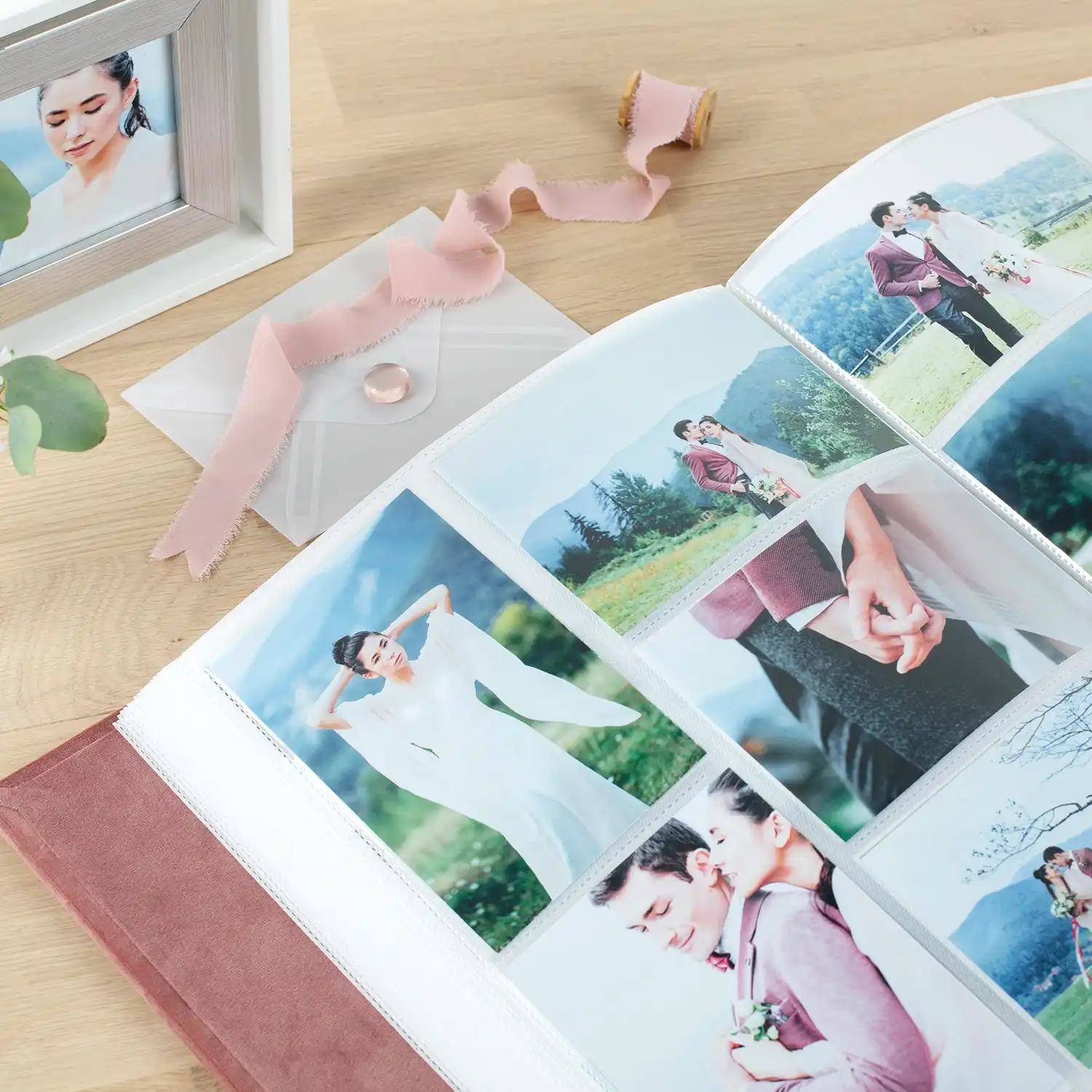 Velvet Slip In Photo Album for 100-1000 4x6 Photos - Image 2