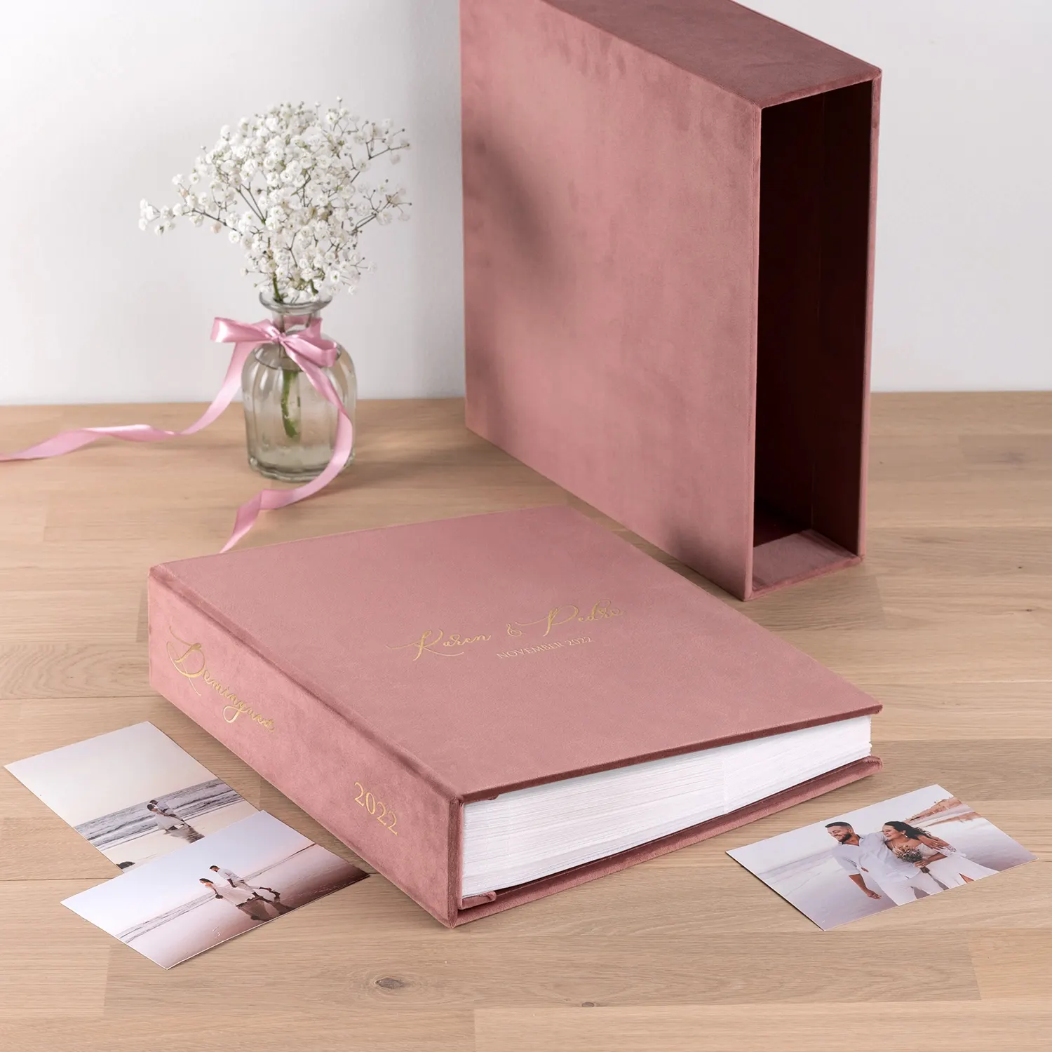 Velvet Slip In Photo Album for 100-1000 4x6 Photos