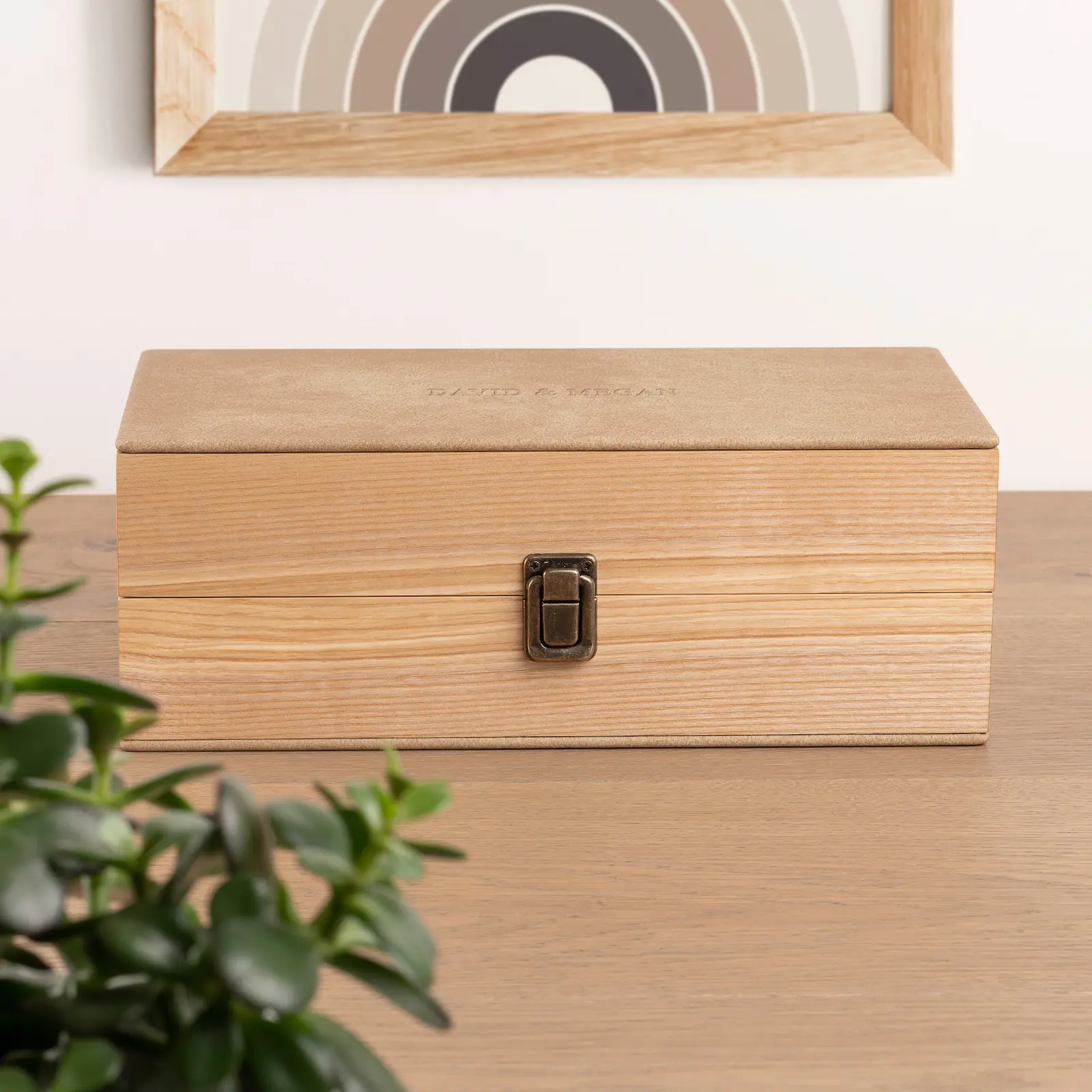 Wooden Keepsake Box, Ash - Image 2