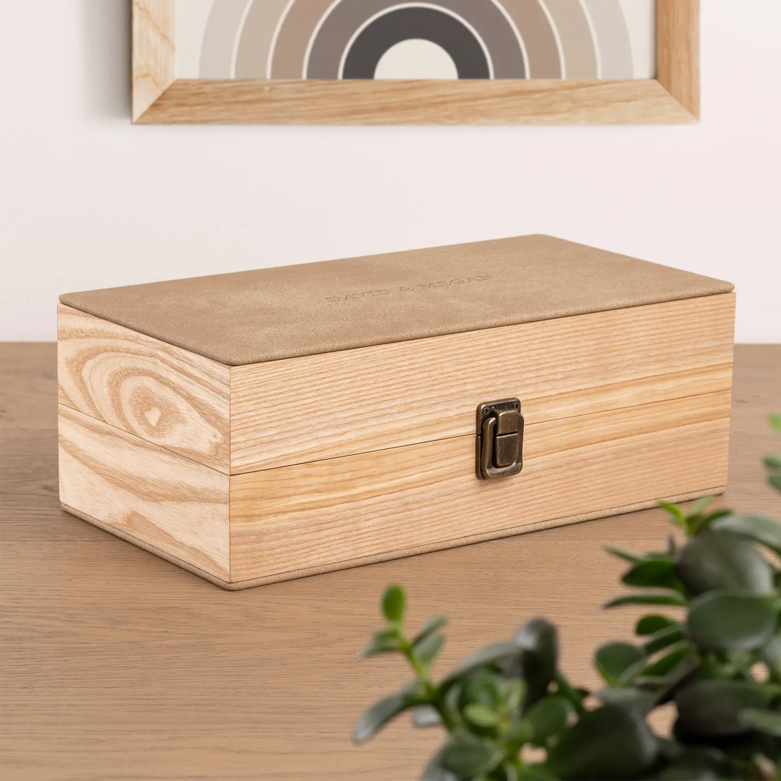 Wooden Keepsake Box, Ash