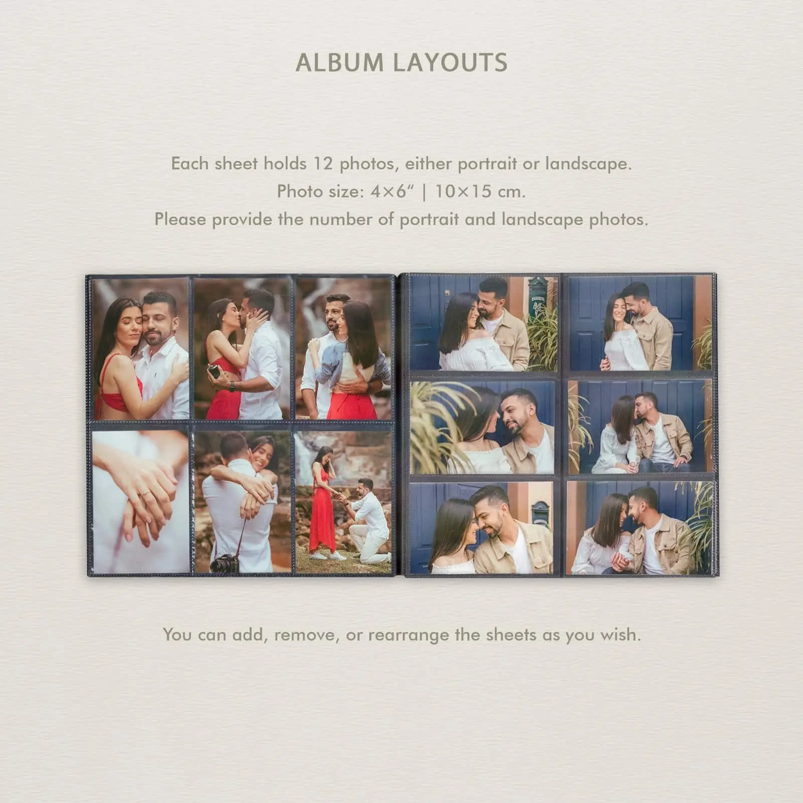 Velvet Slip In Photo Album for 120-1200 4x6 Photos - Image 8
