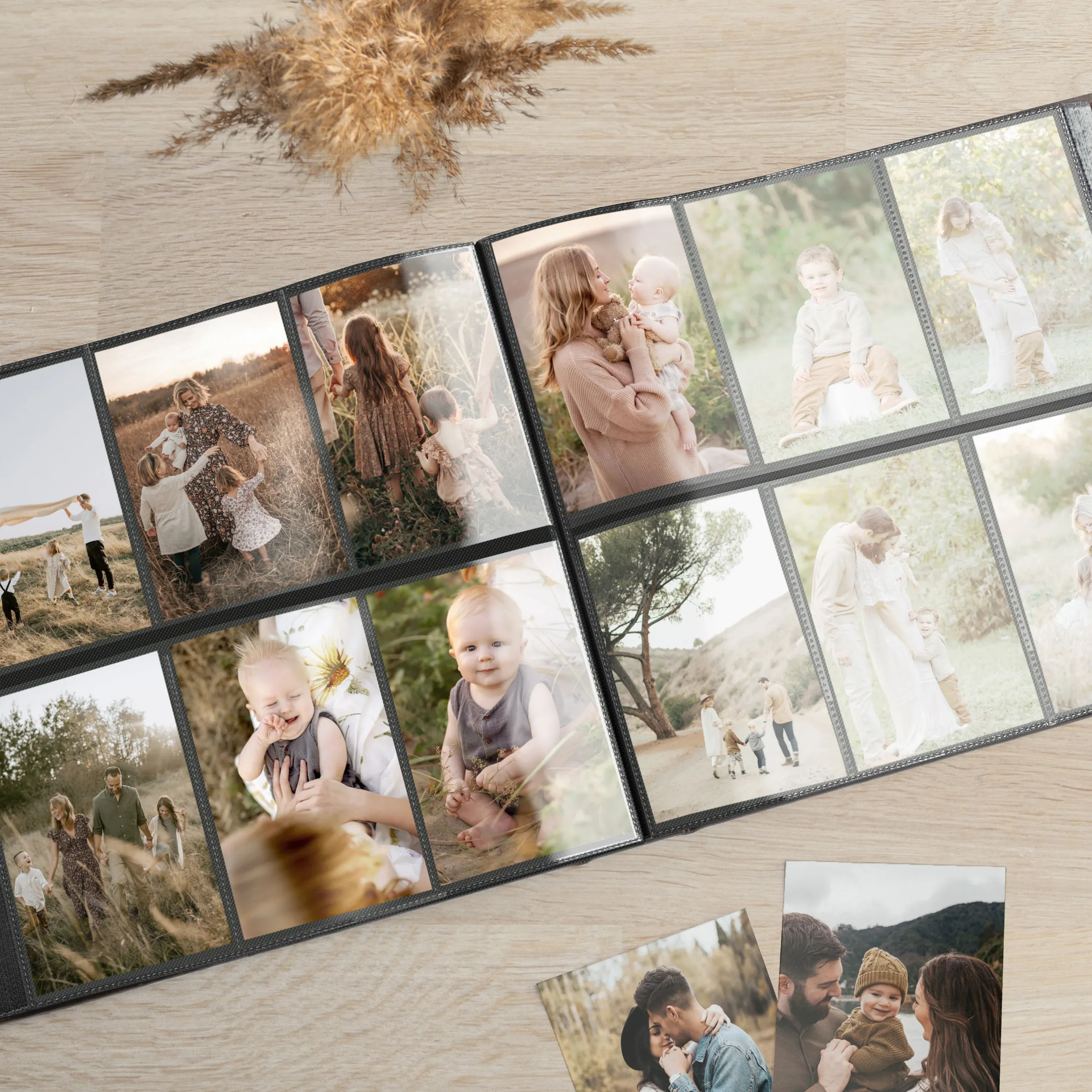 Velvet Slip In Photo Album for 120-1200 4x6 Photos, Design M27 - Image 7