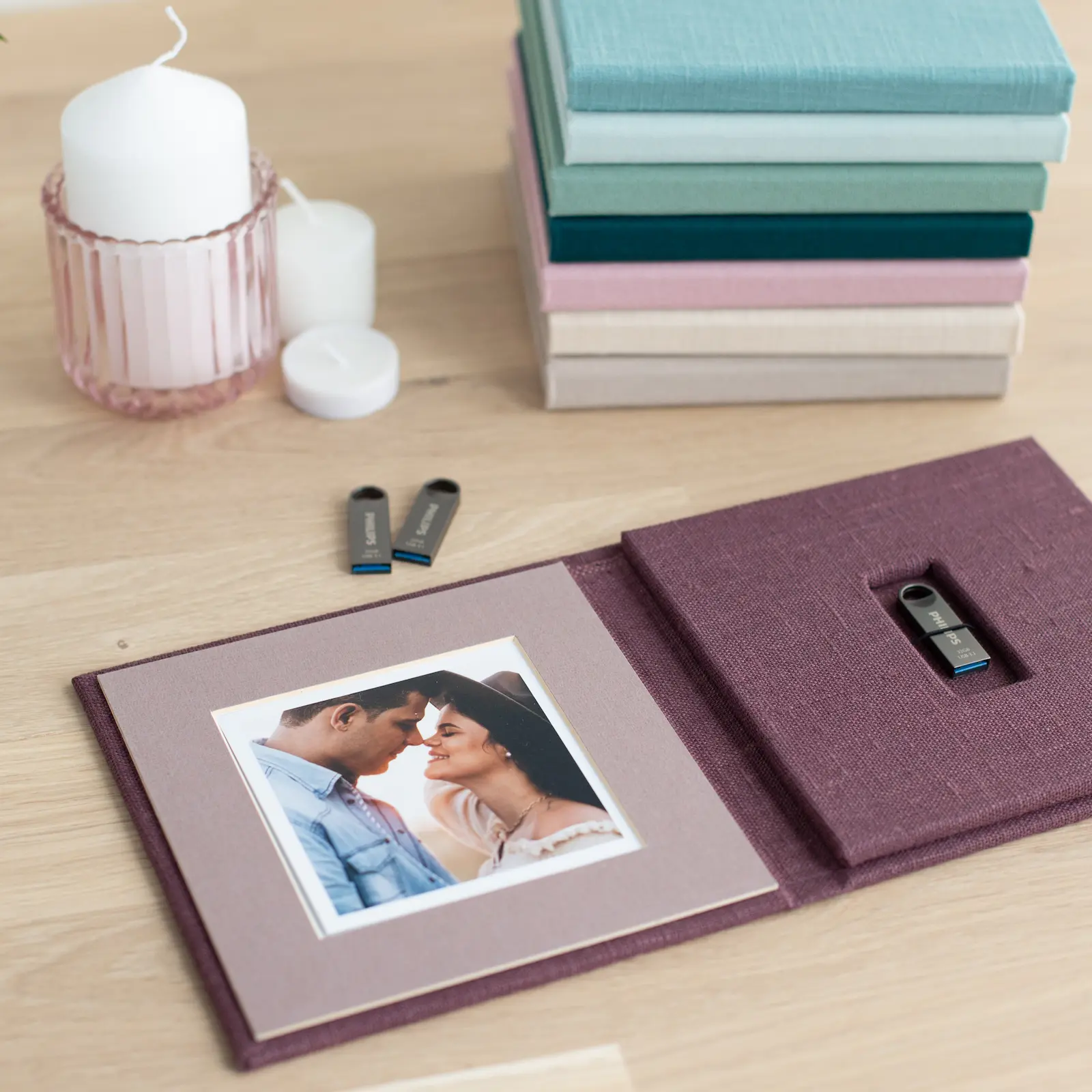 Linen USB Box - Image 6