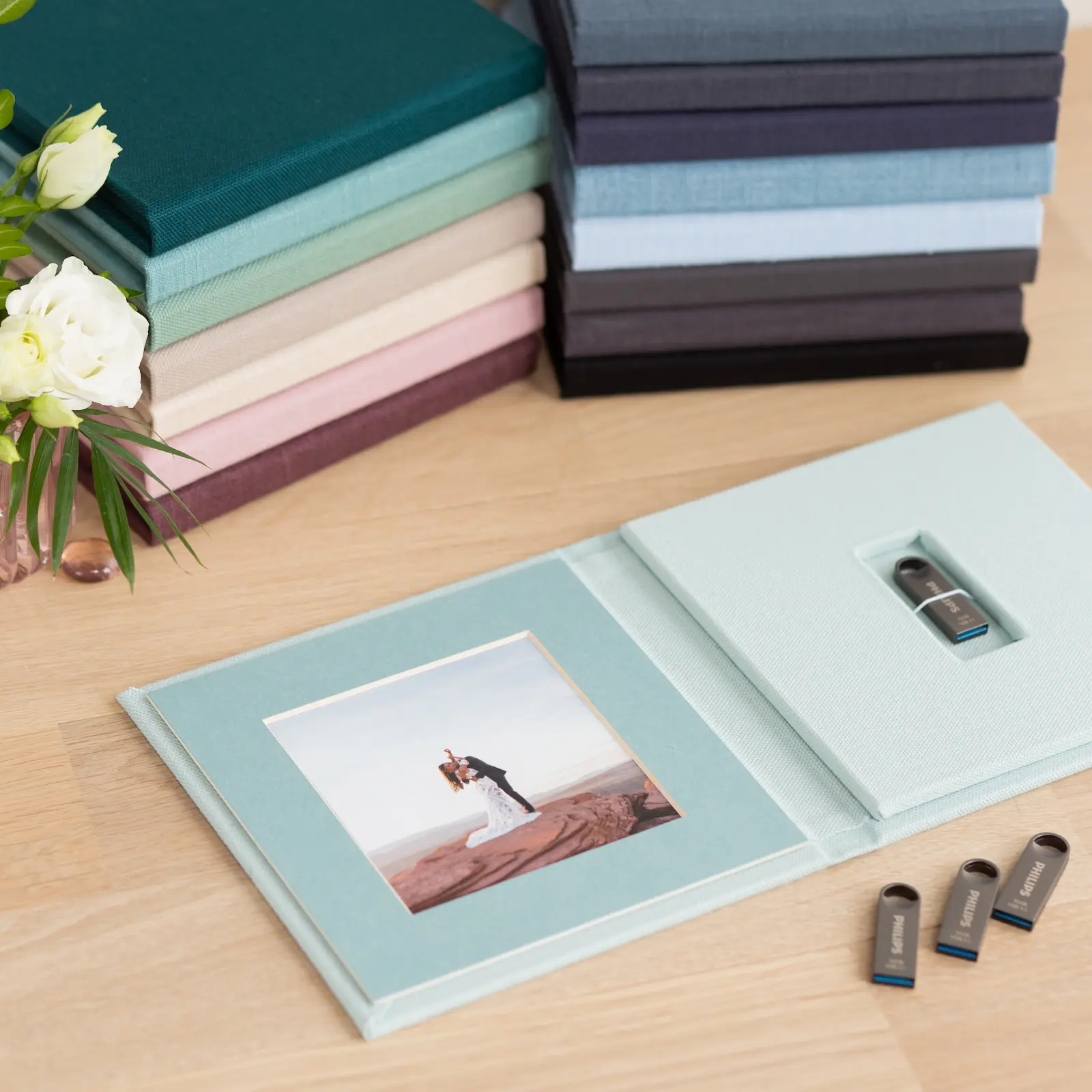 Linen USB Box - Image 5
