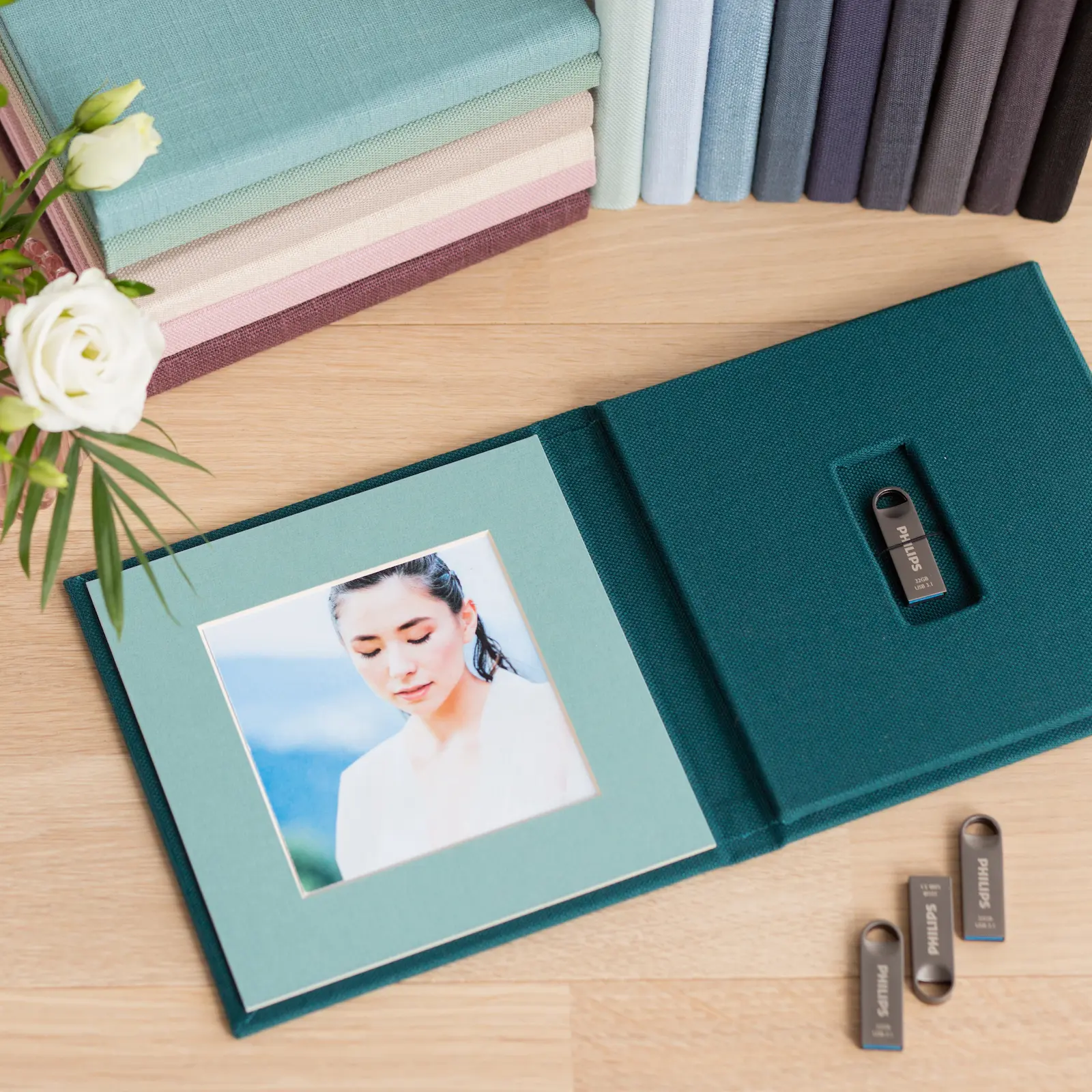 Linen USB Box - Image 3
