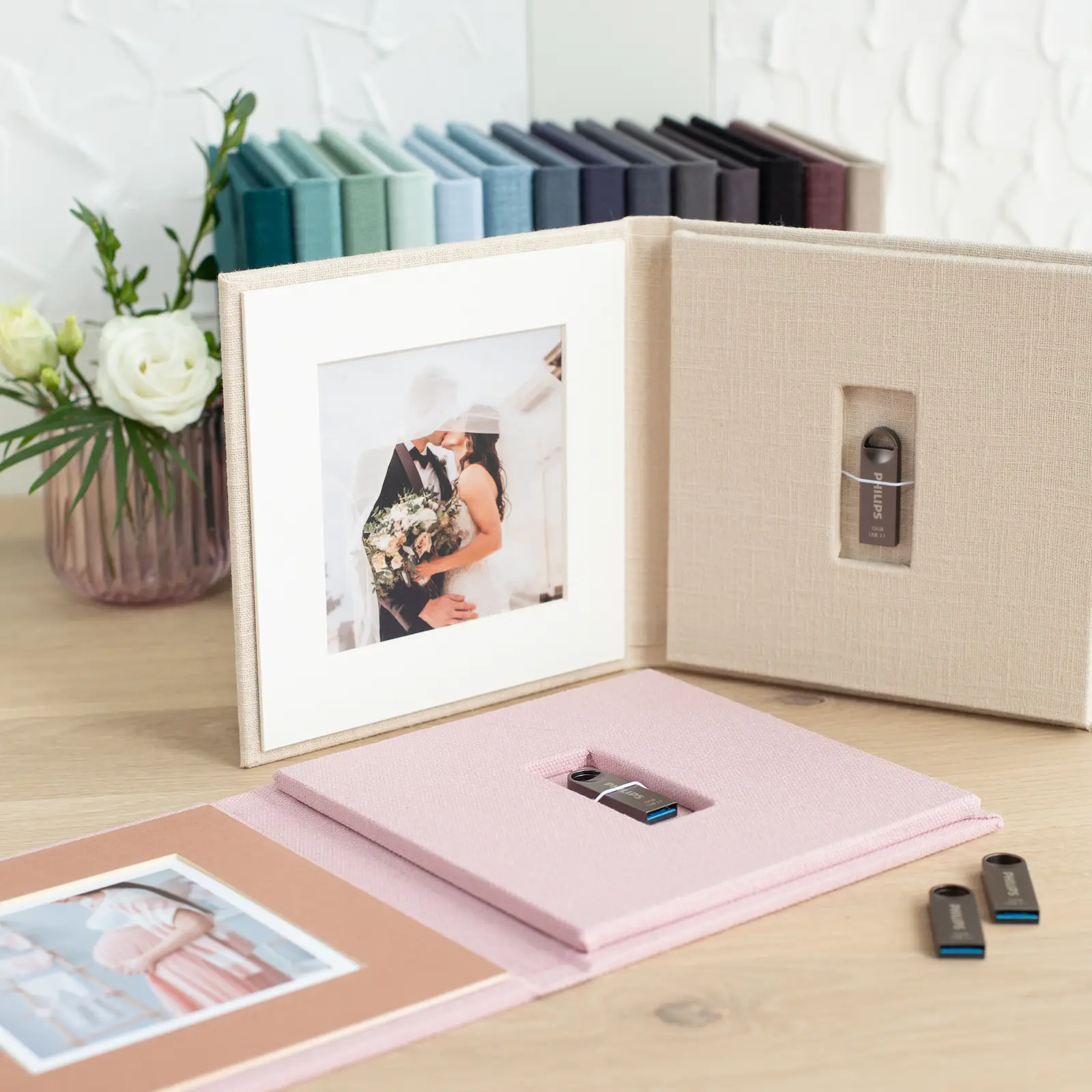 Linen USB Box - Image 2