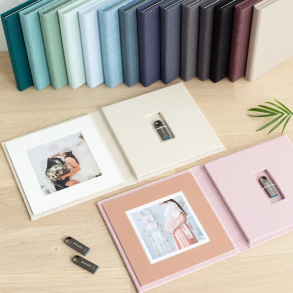 Linen USB Box