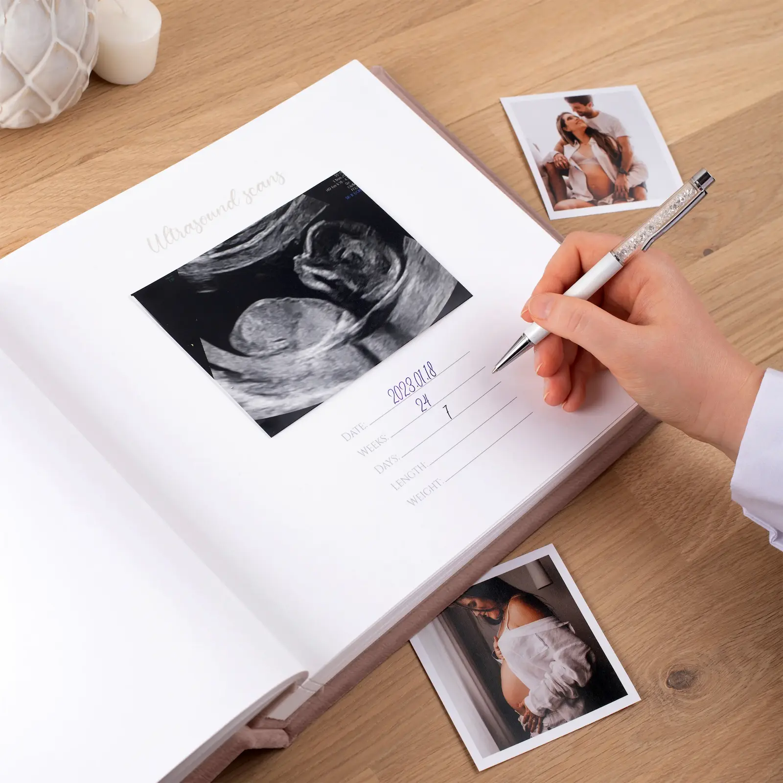 Leather Pregnancy Book - Image 2