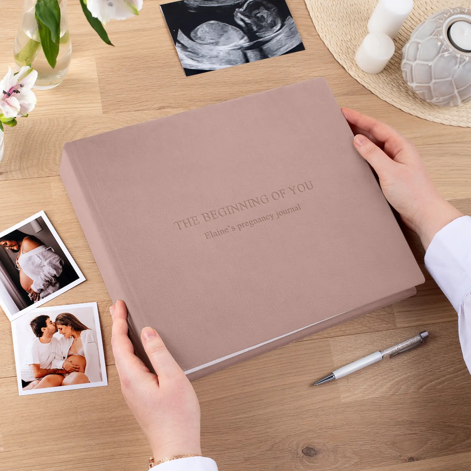 Leather Pregnancy Book - Image 5