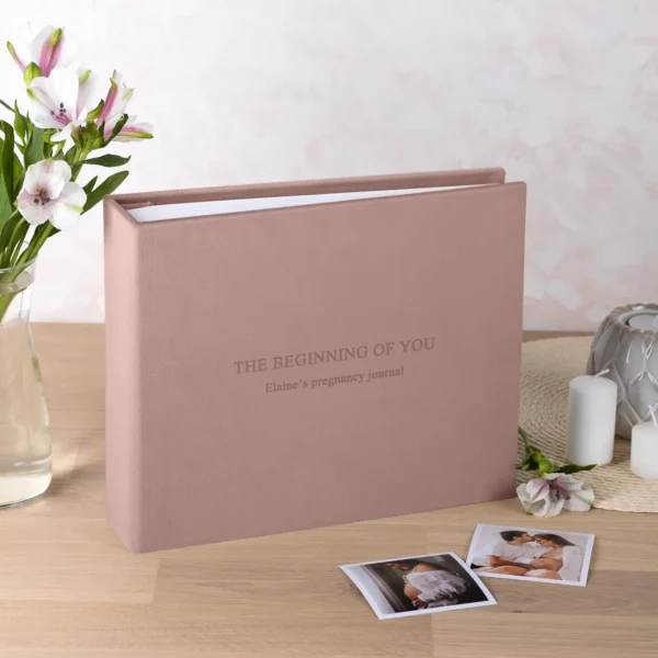 Leather Pregnancy Book
