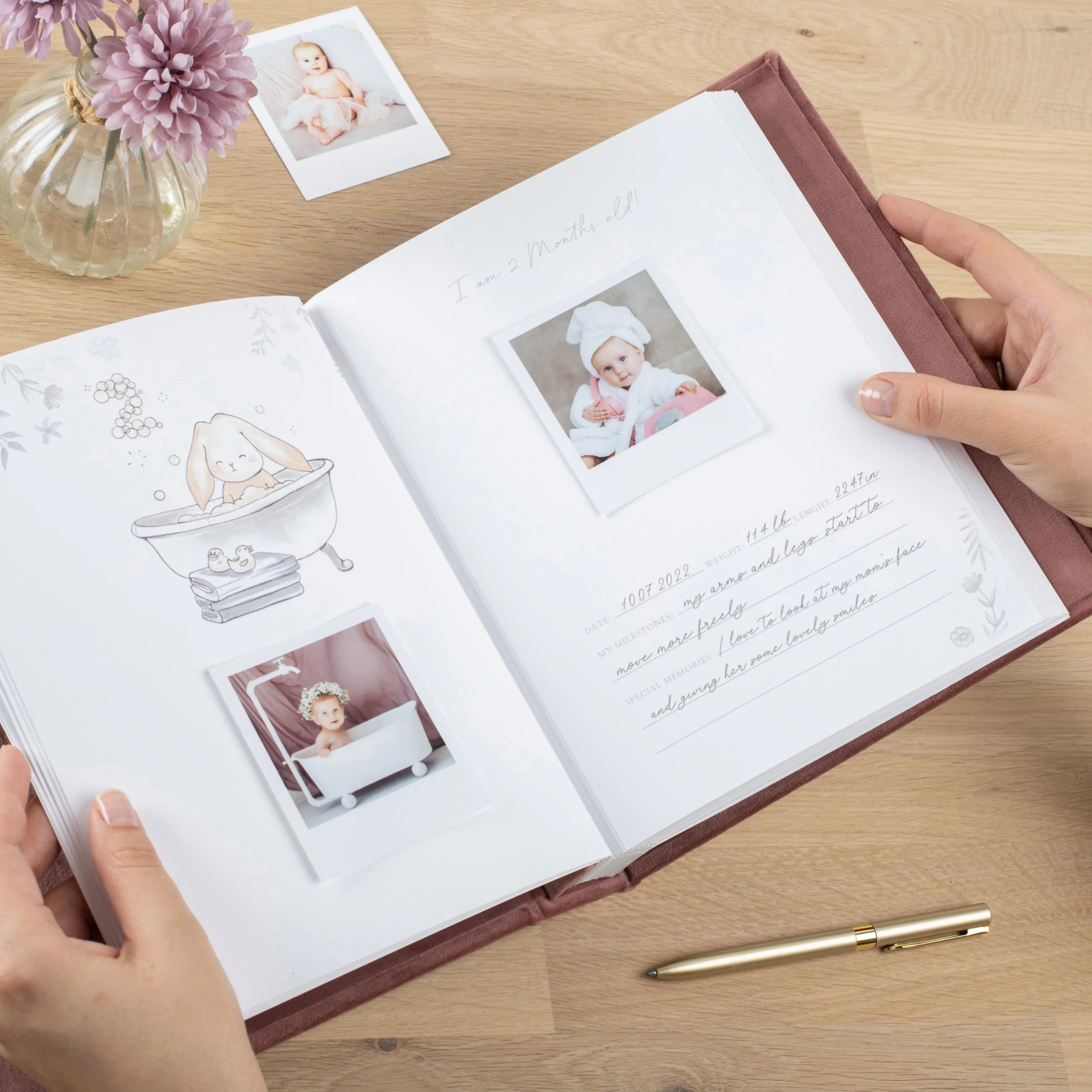 Velvet Baby Photo Book Limited Bunny Edition - Image 2