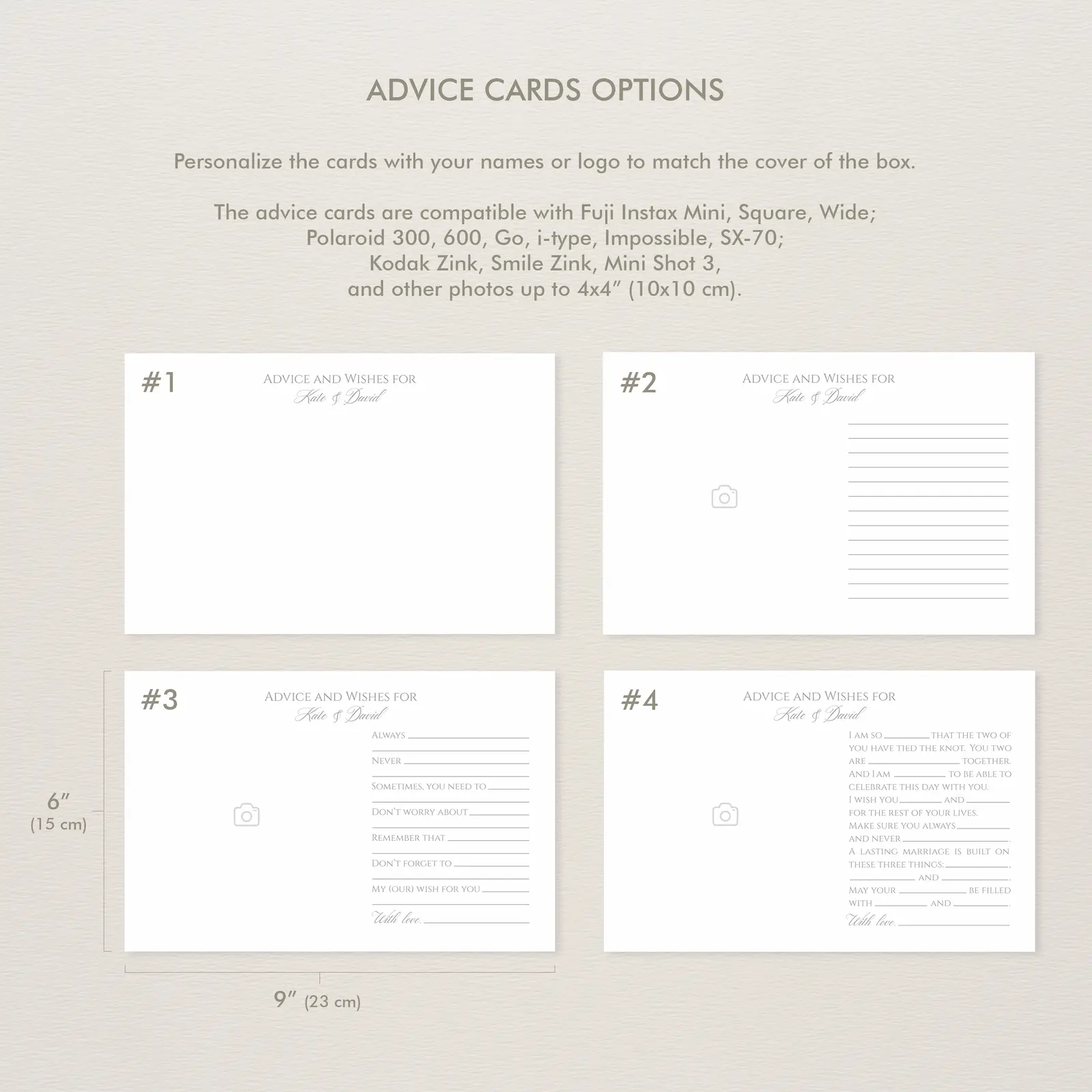 Velvet Box + Wedding Advice Cards - Image 7