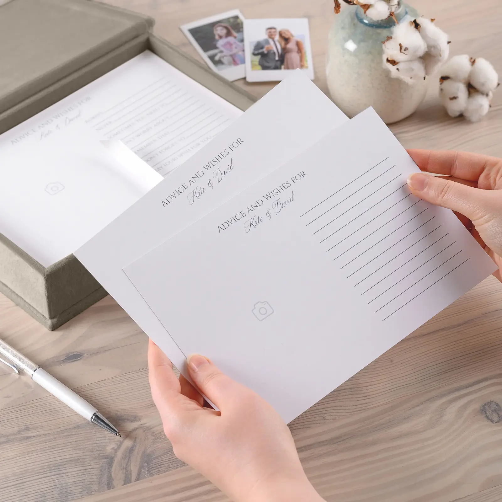 Velvet Box + Wedding Advice Cards - Image 2