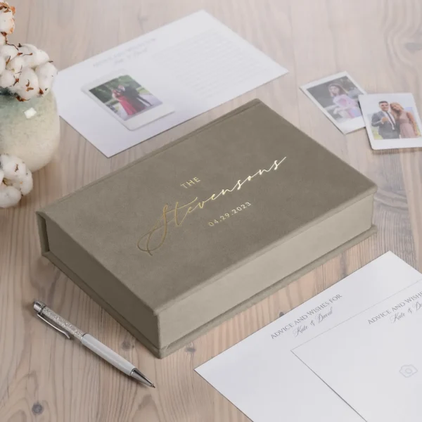 Velvet Box  + Wedding Advice Cards
