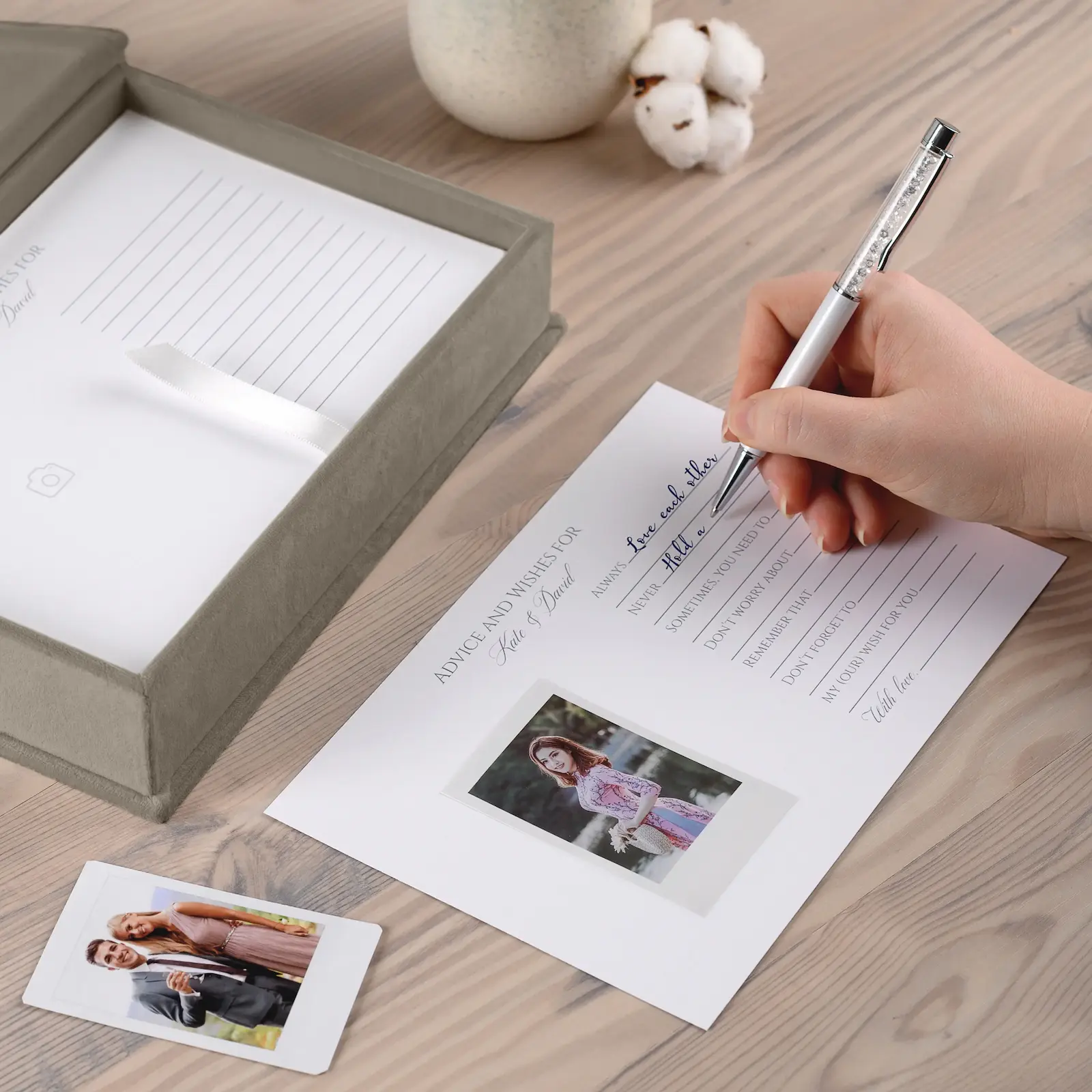 Velvet Box + Wedding Advice Cards - Image 5