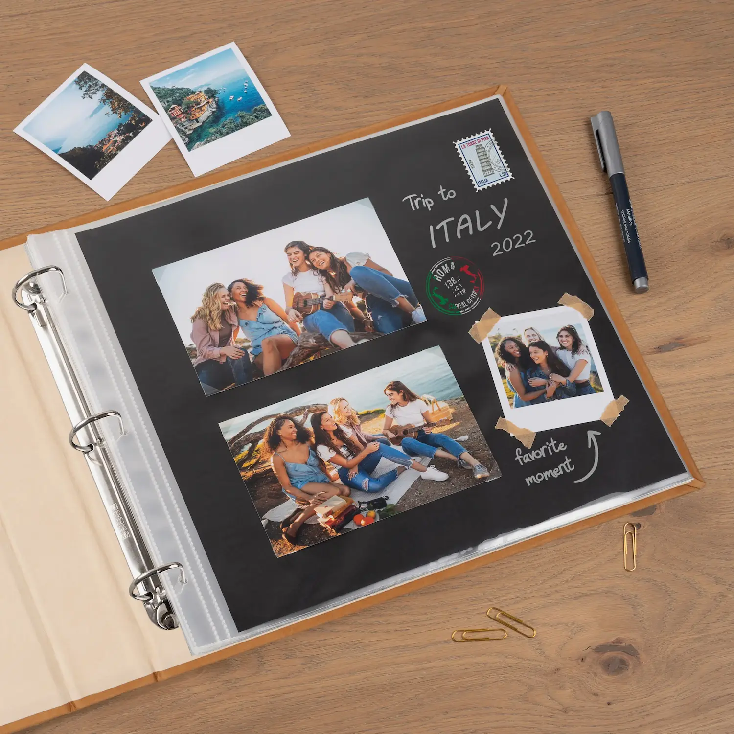 Leather Scrapbook 12x12" - Image 2