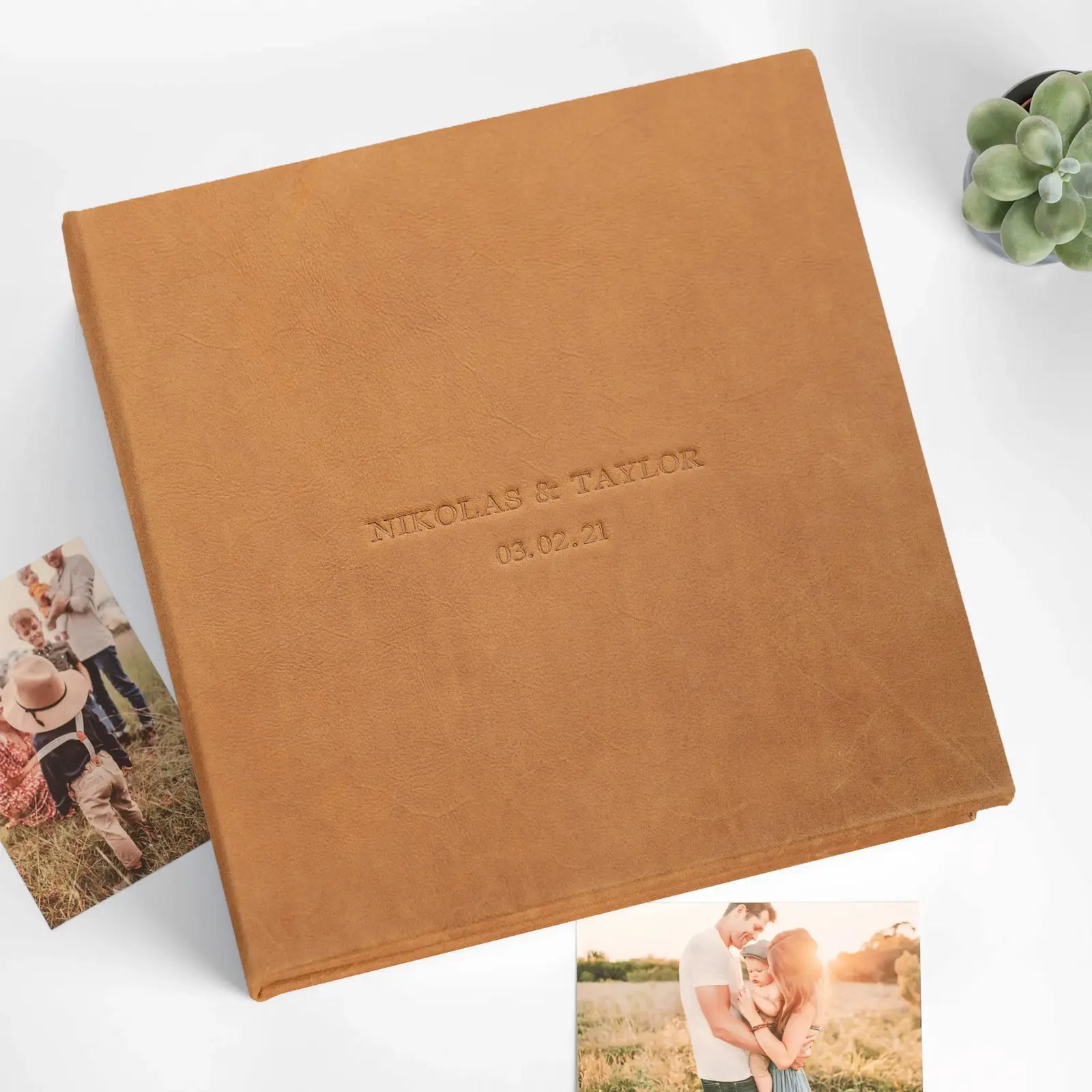 Leather Scrapbook 12x12" - Image 4