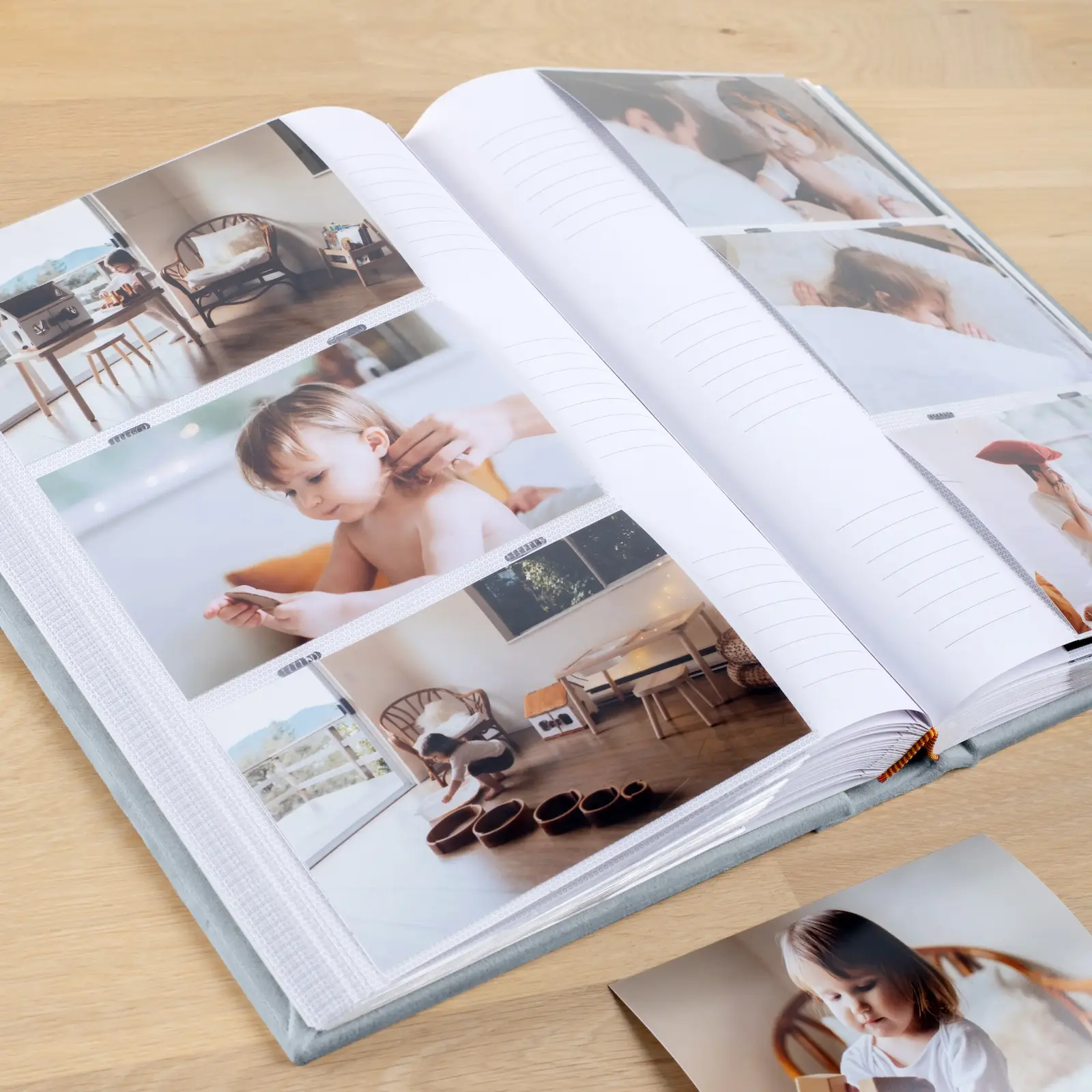 Velvet Baby Slip In Photo Album for 300 4x6 Photos - Image 2