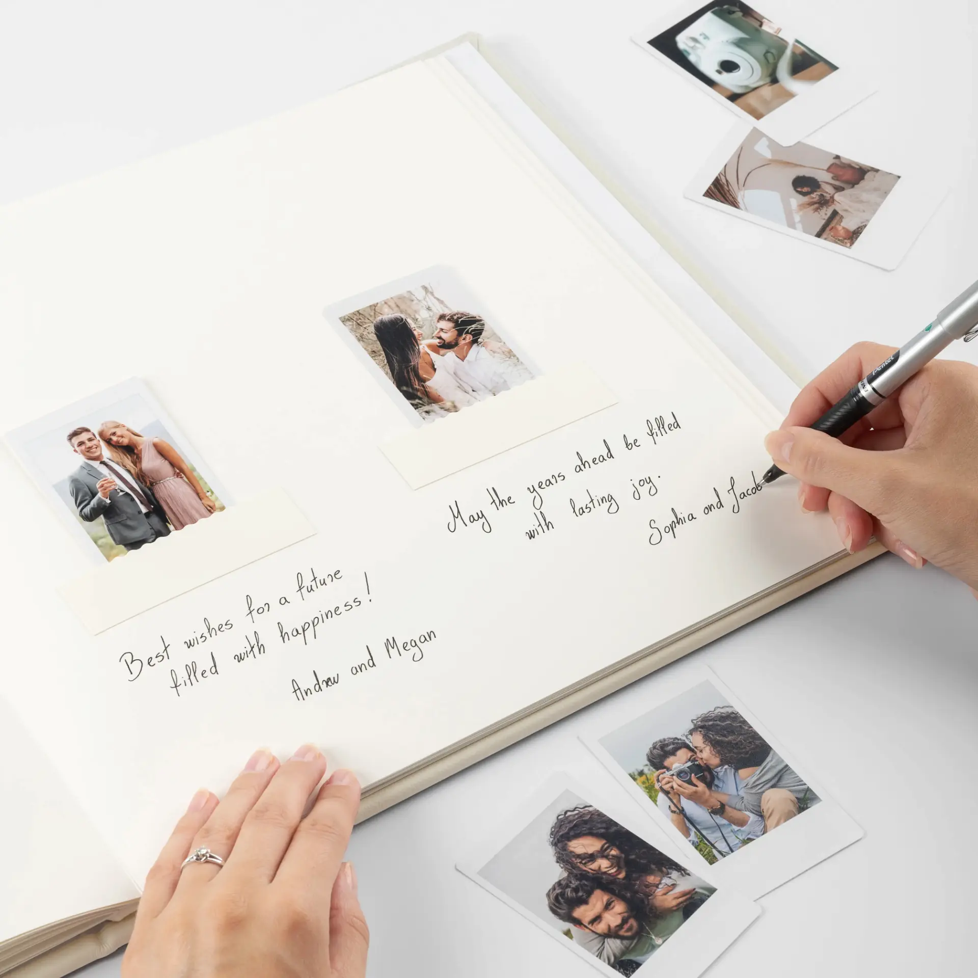 Leather Wedding Guest Book - Image 2