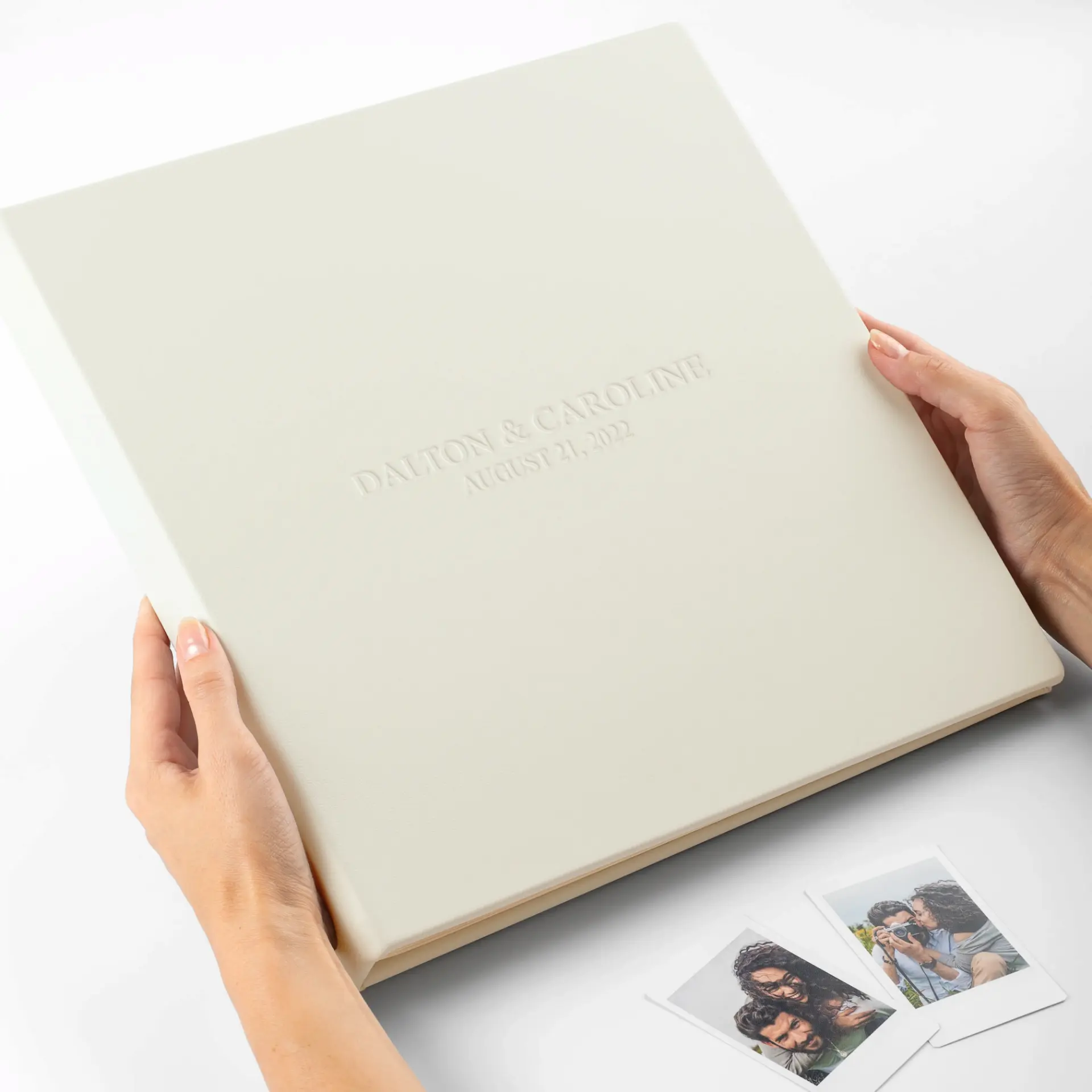 Leather Wedding Guest Book - Image 3
