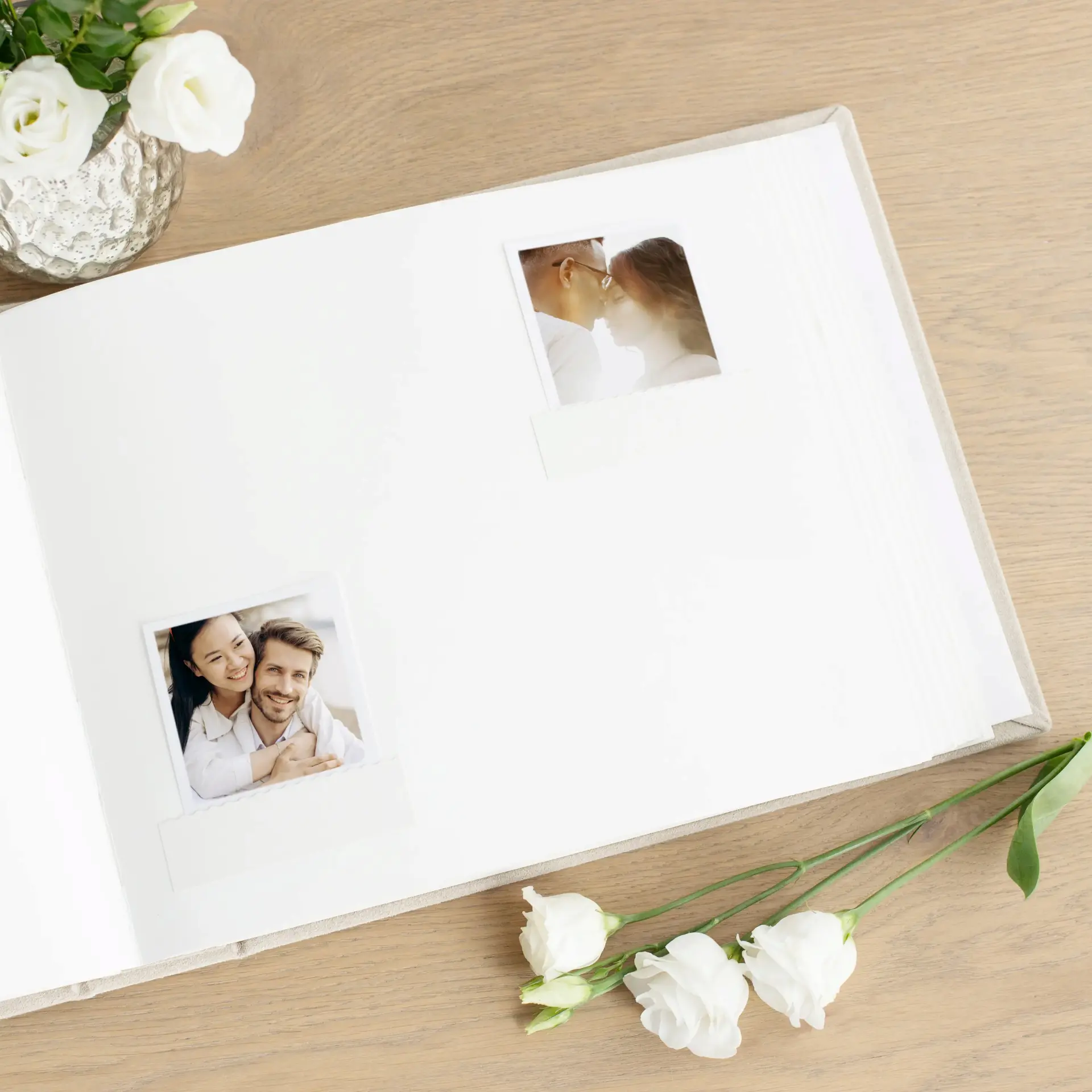 Suede Wedding Guest Book - Image 2