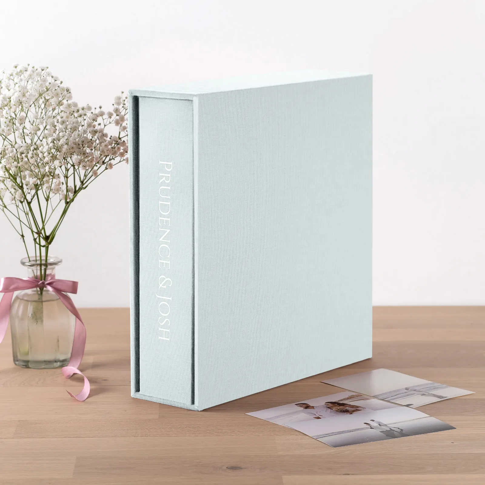 Linen Slip In Photo Album for 100-1000 4x6 Photos - Image 2