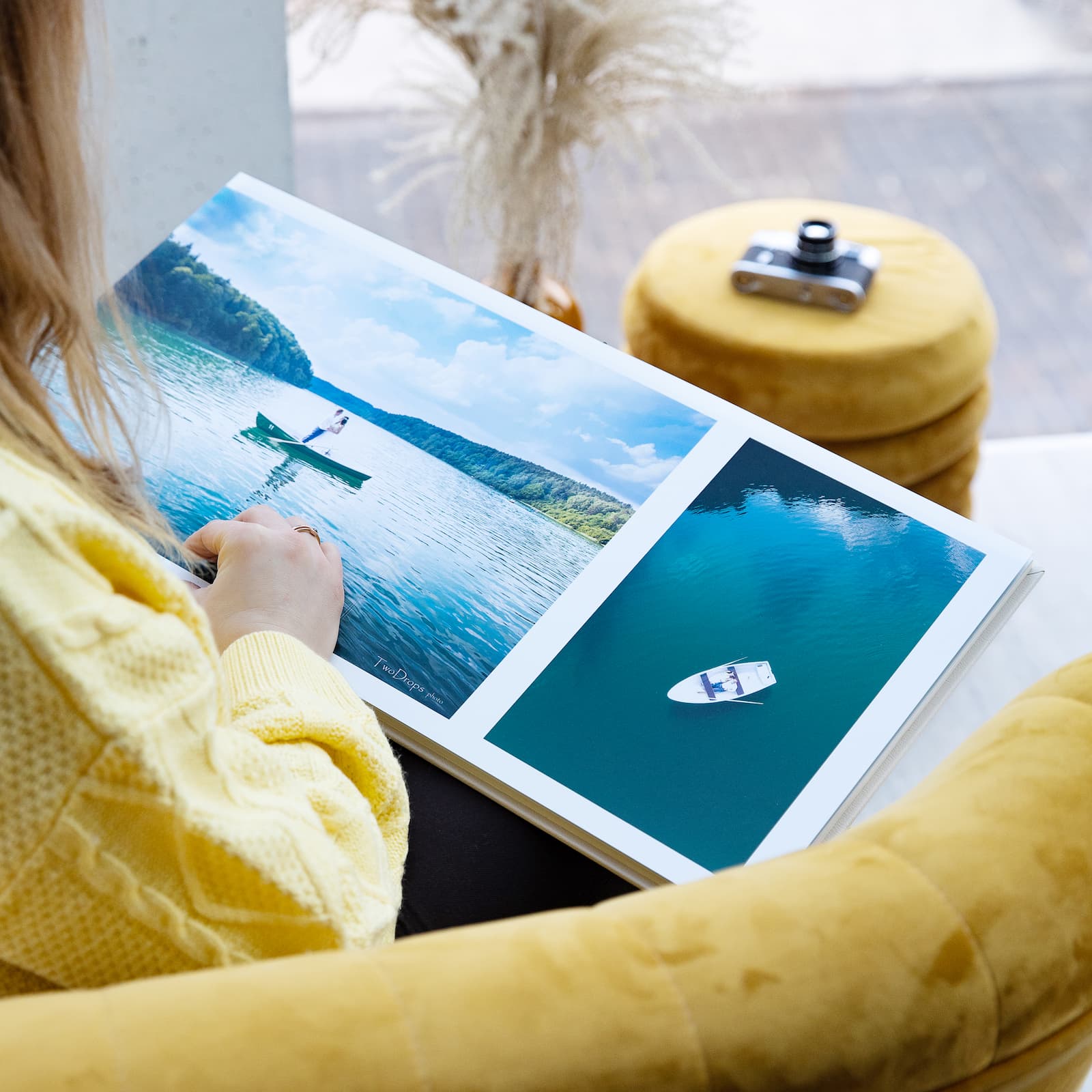 Eco Leather Lay Flat Photo Album - Image 7