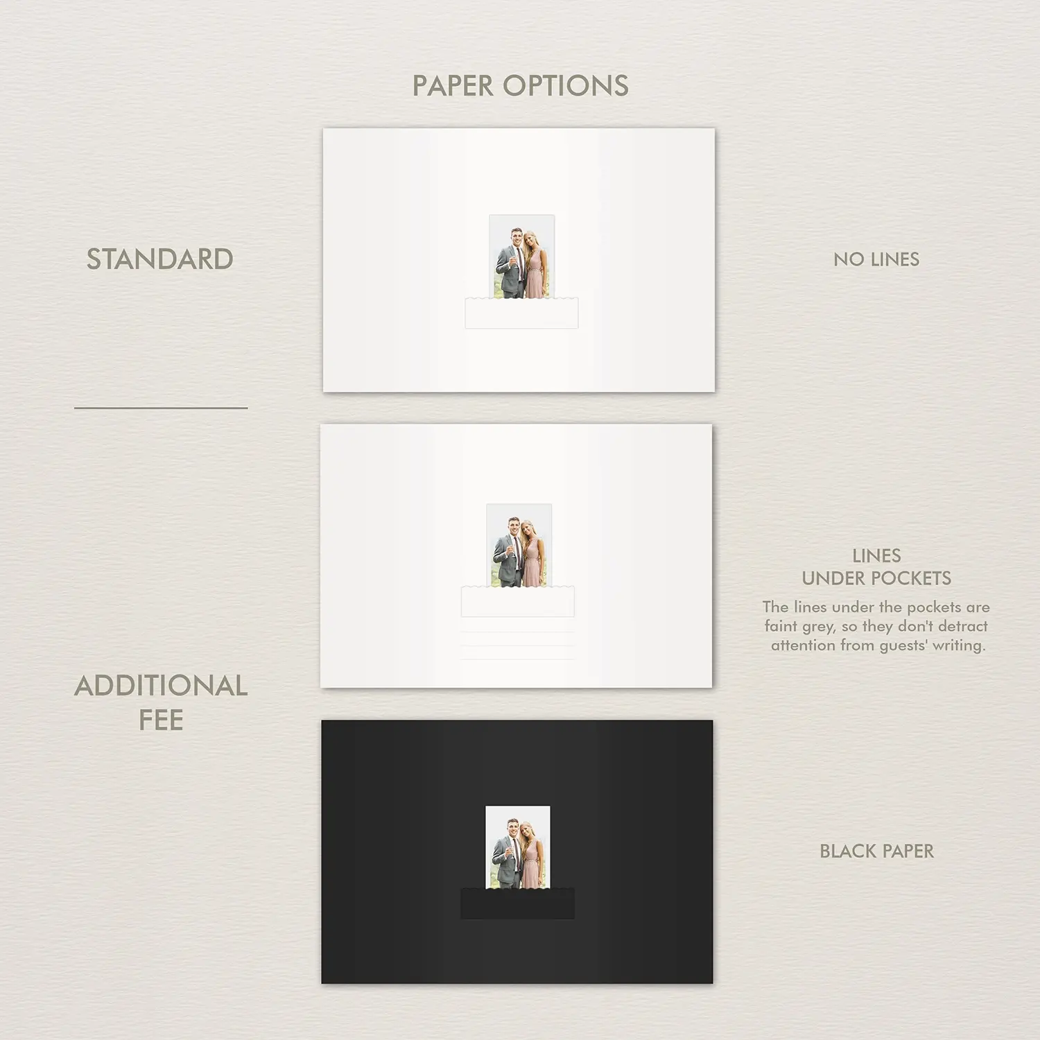 Suede Wedding Guest Book - Image 5