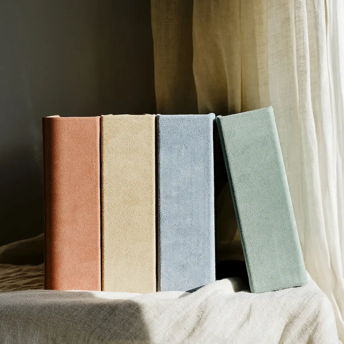 Suede Wedding Guest Book - Image 2