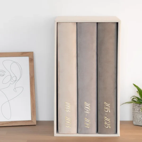 Velvet Photo Album with Sleeves for 300 4x6 Photos