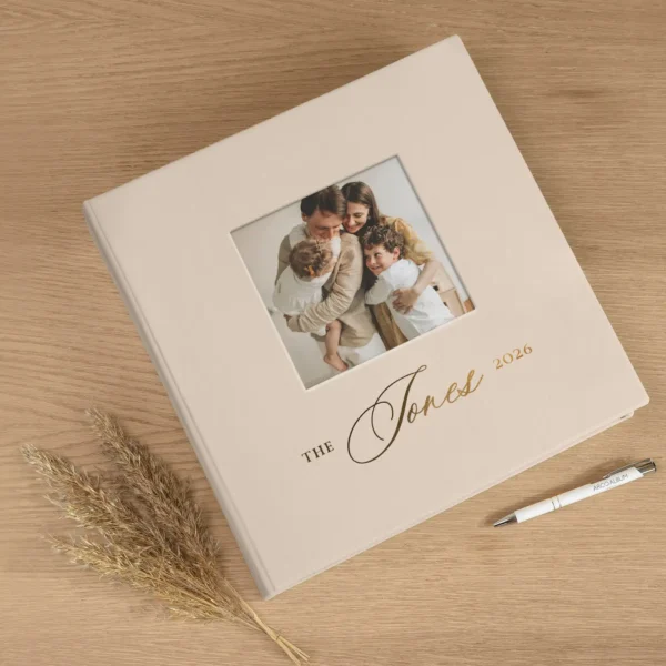 Velvet Self Adhesive Photo Album, Photo Window, Design M85