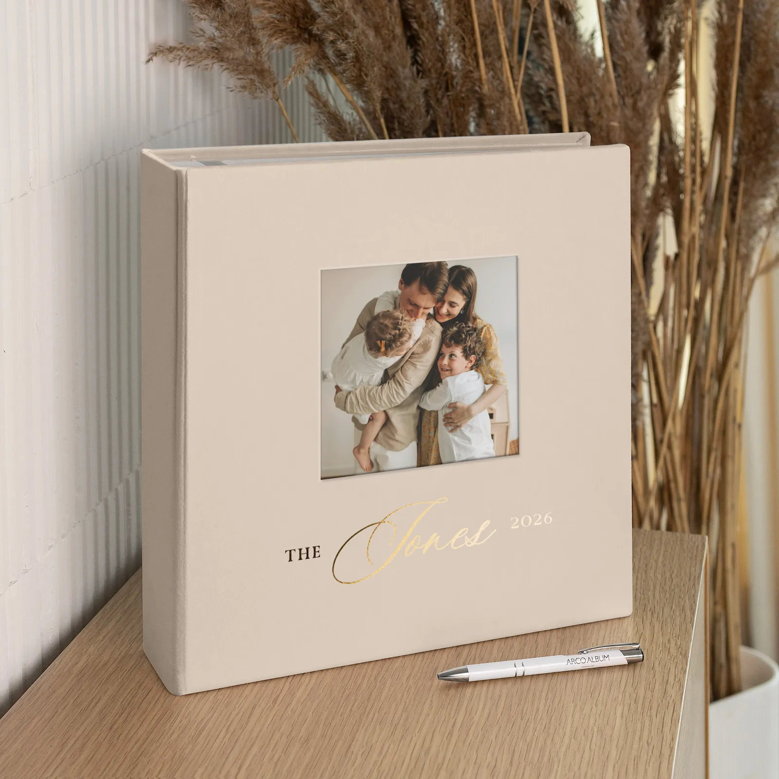 Velvet Self Adhesive Photo Album, Photo Window, Design M85 - Image 3
