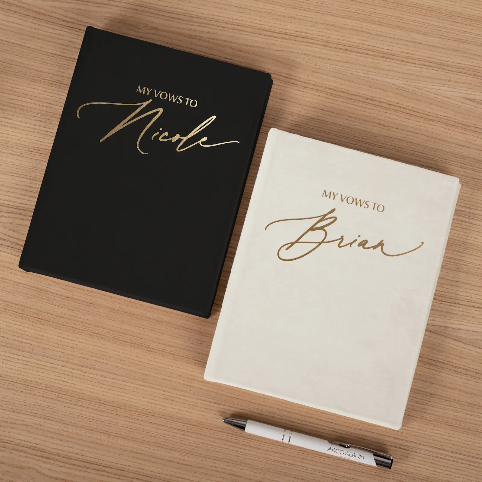 Set of 2 Velvet Vow Books - Image 5