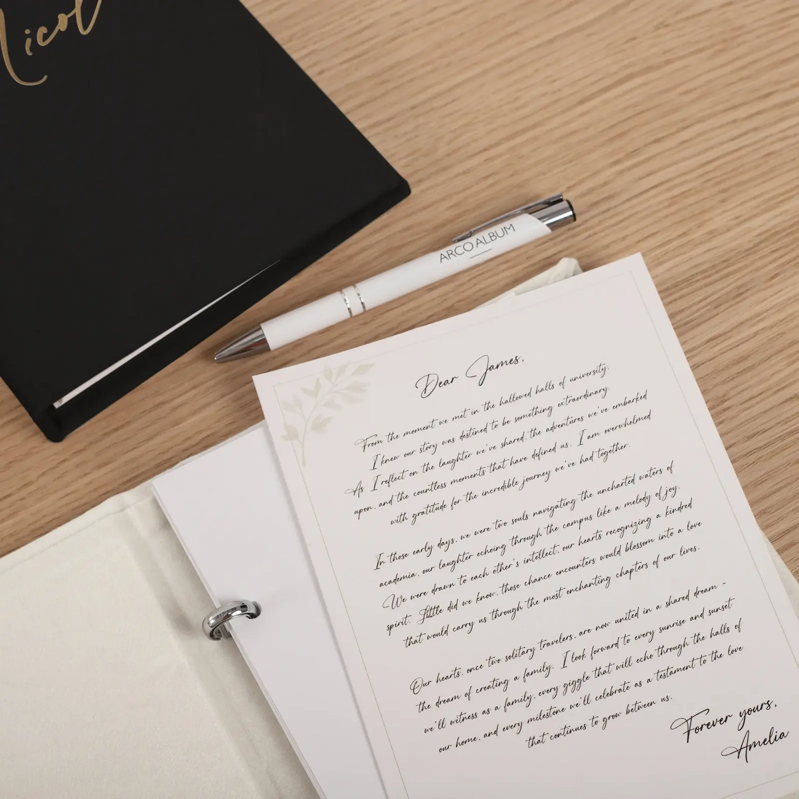 Set of 2 Velvet Vow Books - Image 3