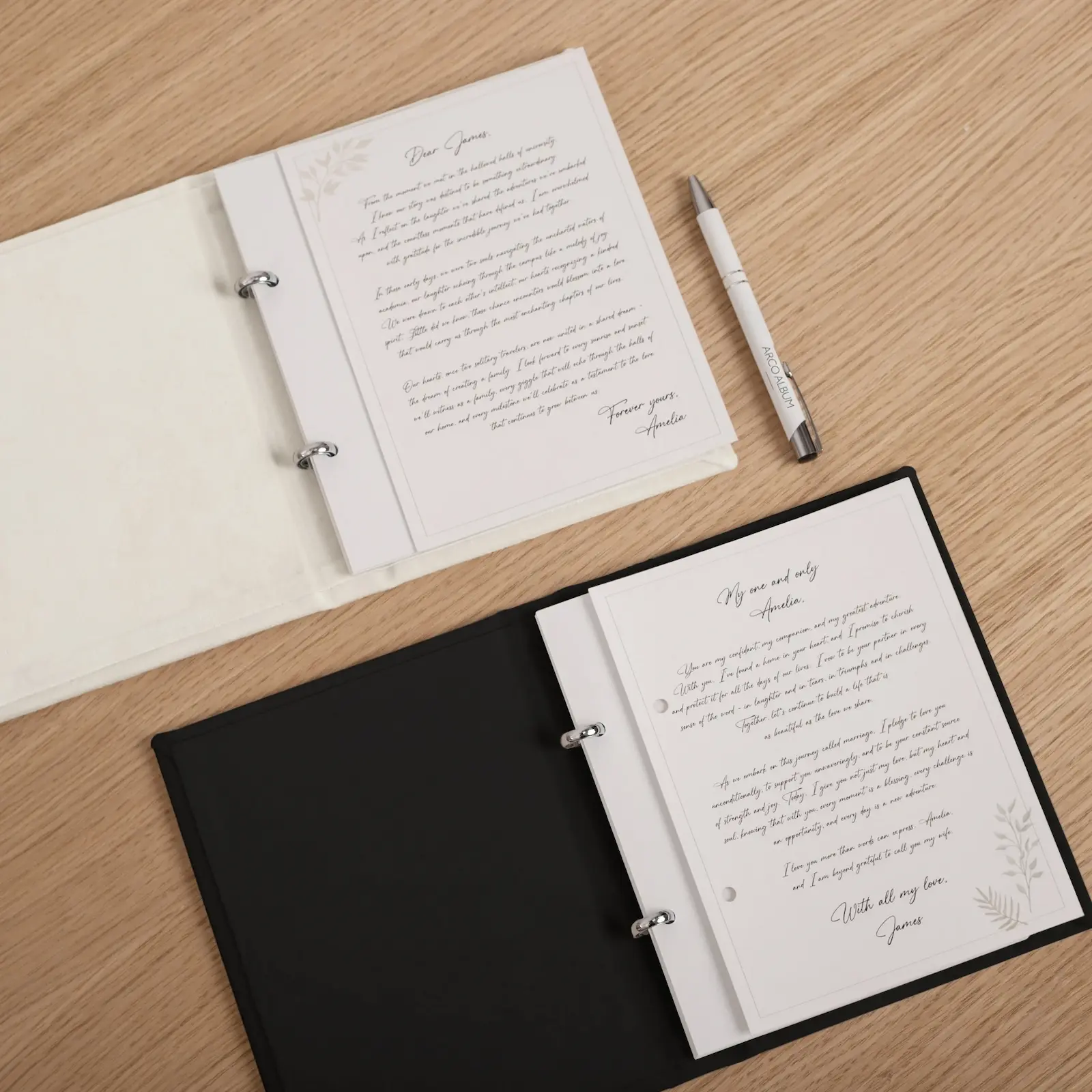 Set of 2 Velvet Vow Books - Image 2