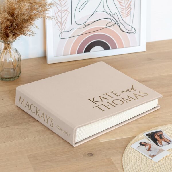 Velvet Wedding Guest Book