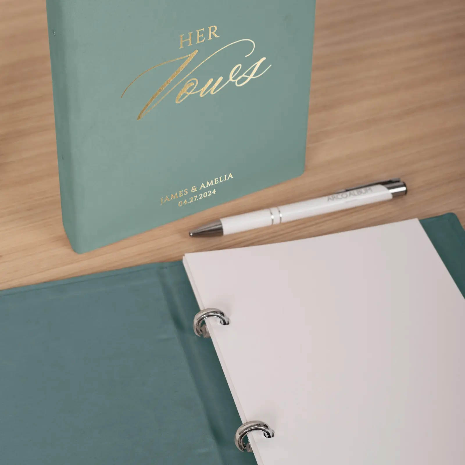 Set of 2 Velvet Vow Books - Image 3