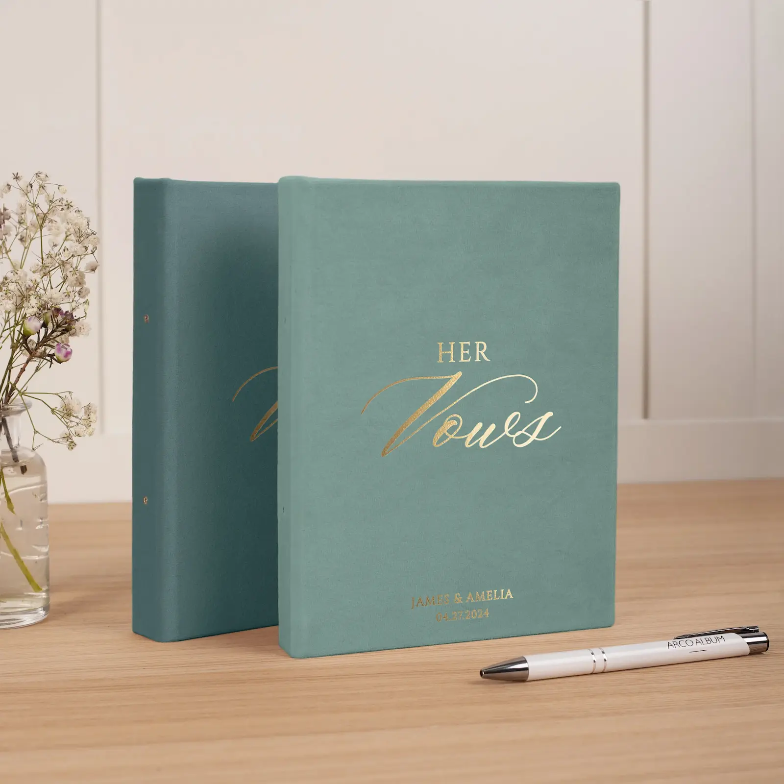 Set of 2 Velvet Vow Books