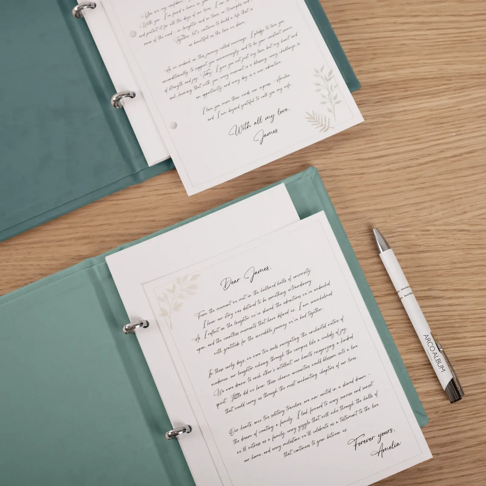 Set of 2 Velvet Vow Books - Image 2