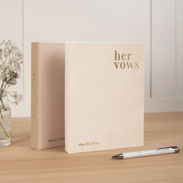 Set of 2 Velvet Vow Books