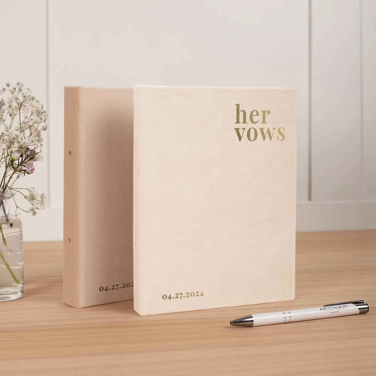 Set of 2 Velvet Vow Books