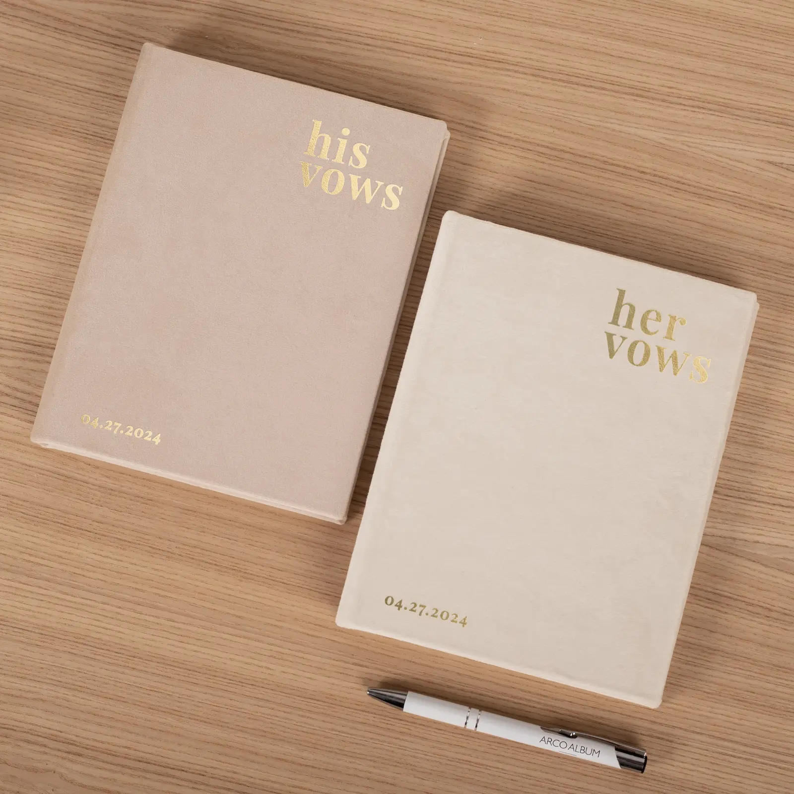Set of 2 Velvet Vow Books - Image 5