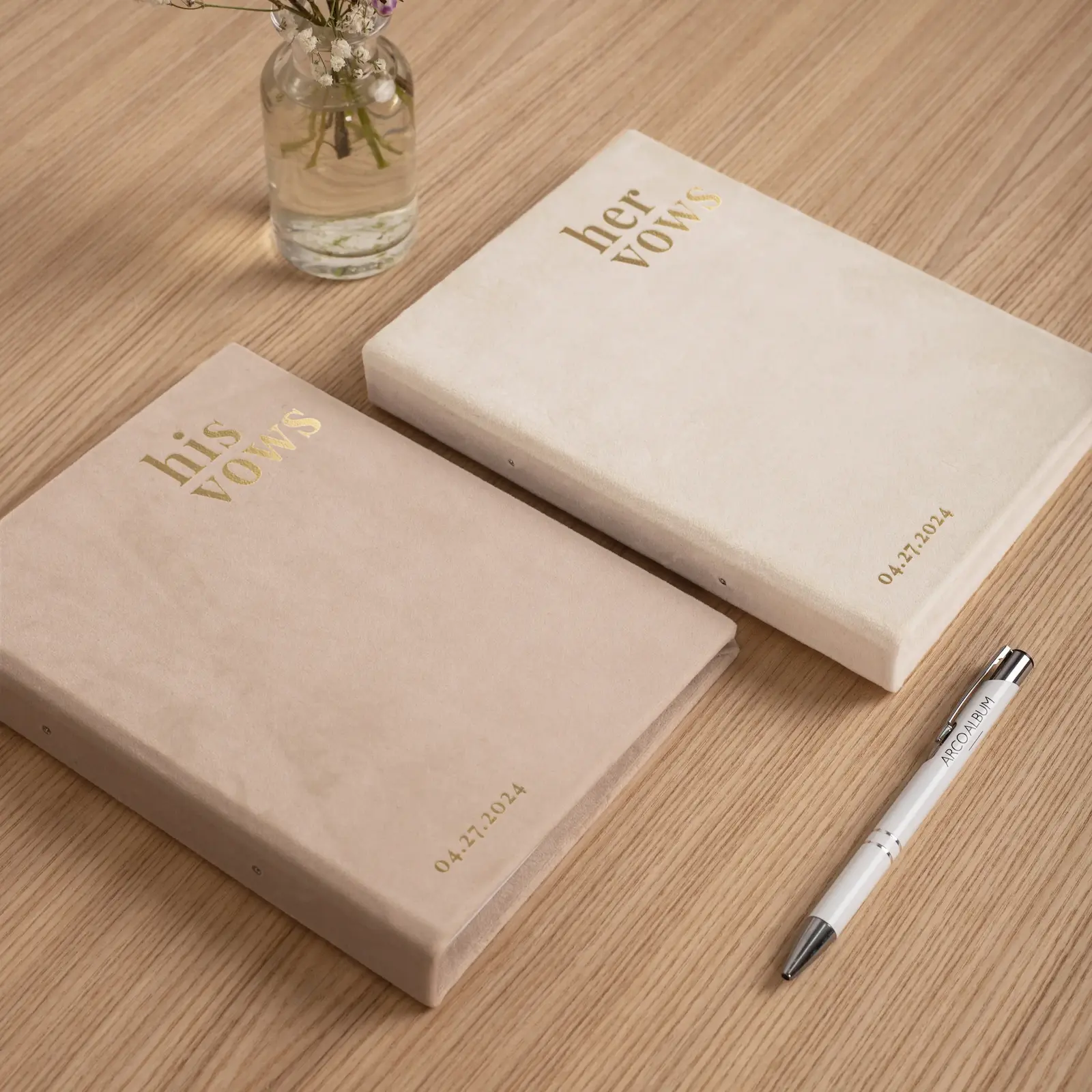 Set of 2 Velvet Vow Books - Image 4
