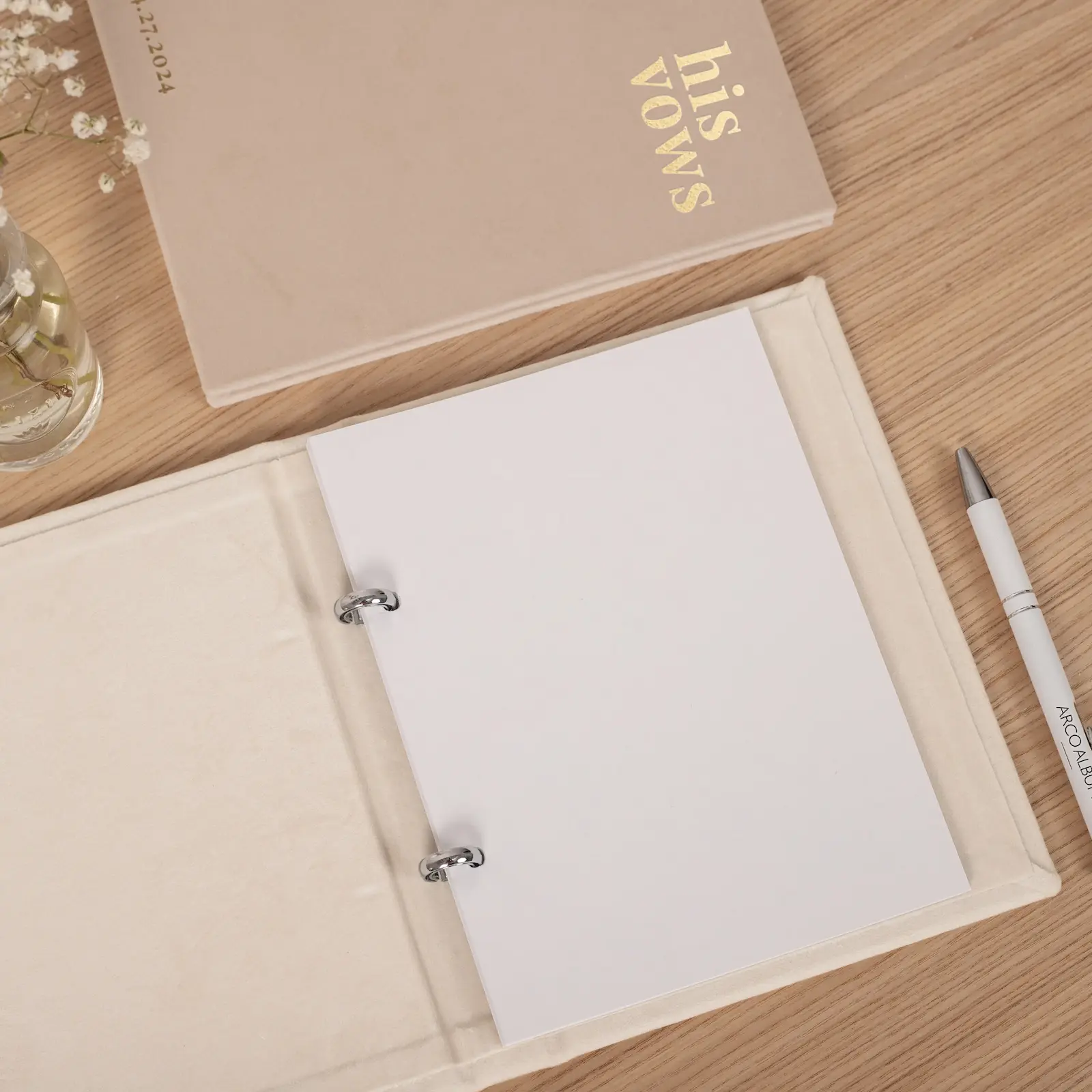 Set of 2 Velvet Vow Books - Image 3