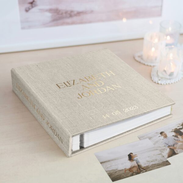 Linen Self Adhesive Photo Album