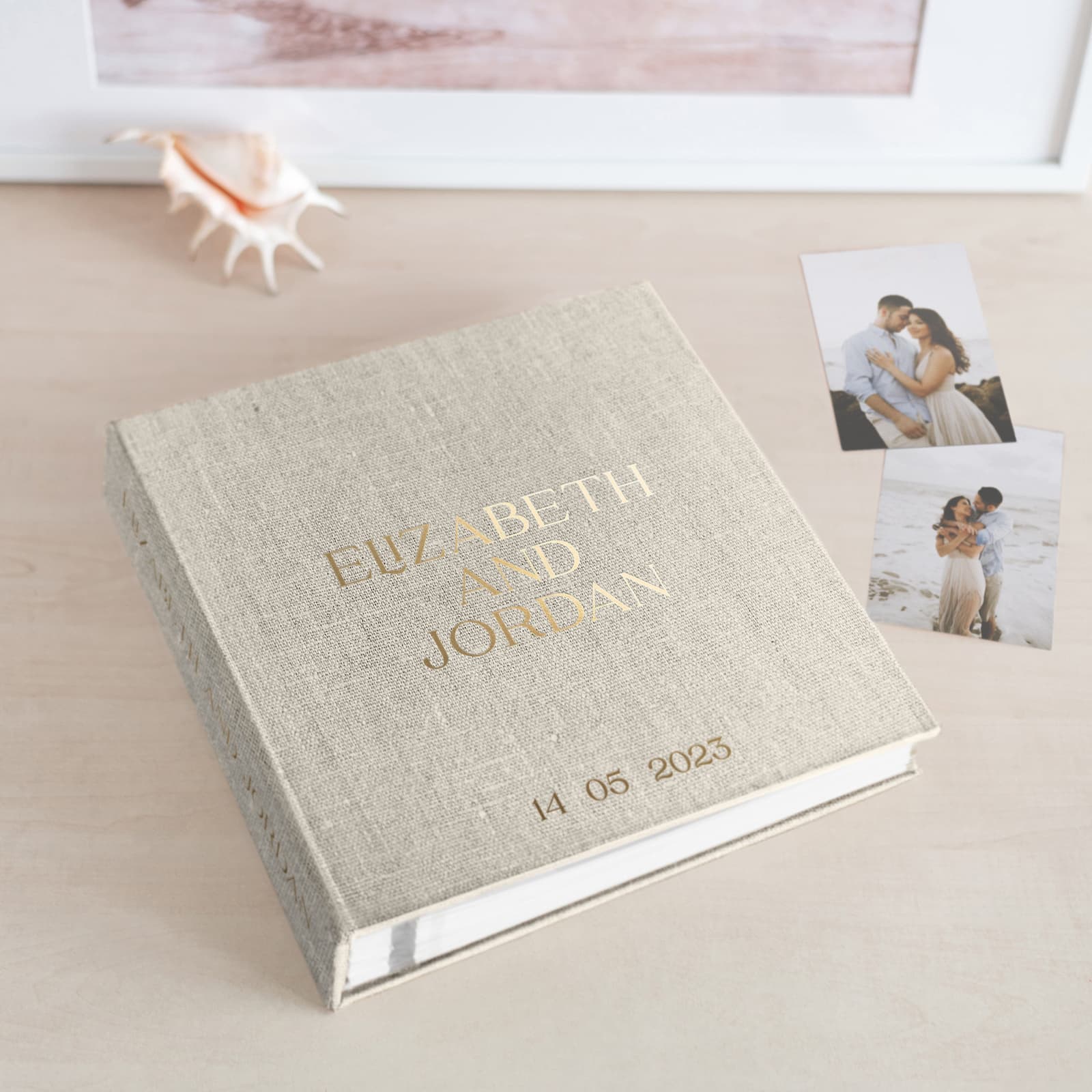 Linen Self Adhesive Photo Album - Image 2