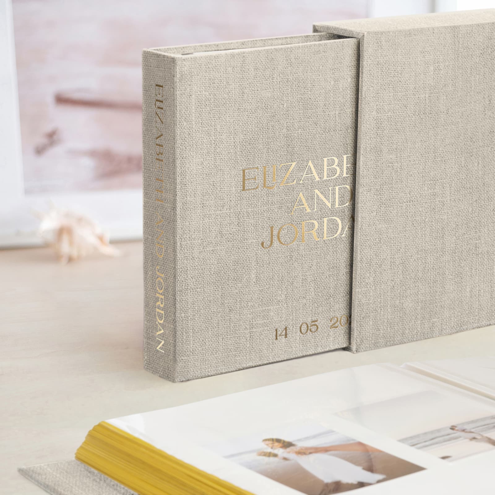 Linen Self Adhesive Photo Album - Image 5