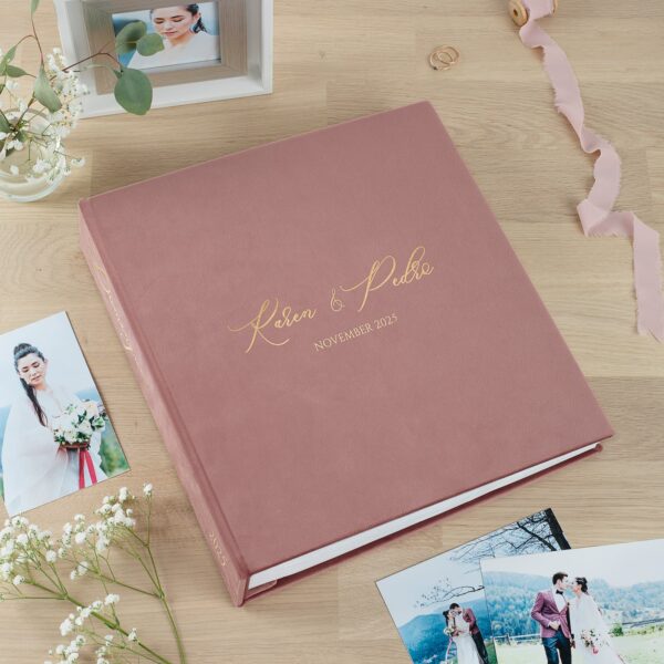 Velvet Slip In Photo Album for 100-1000 4x6 Photos