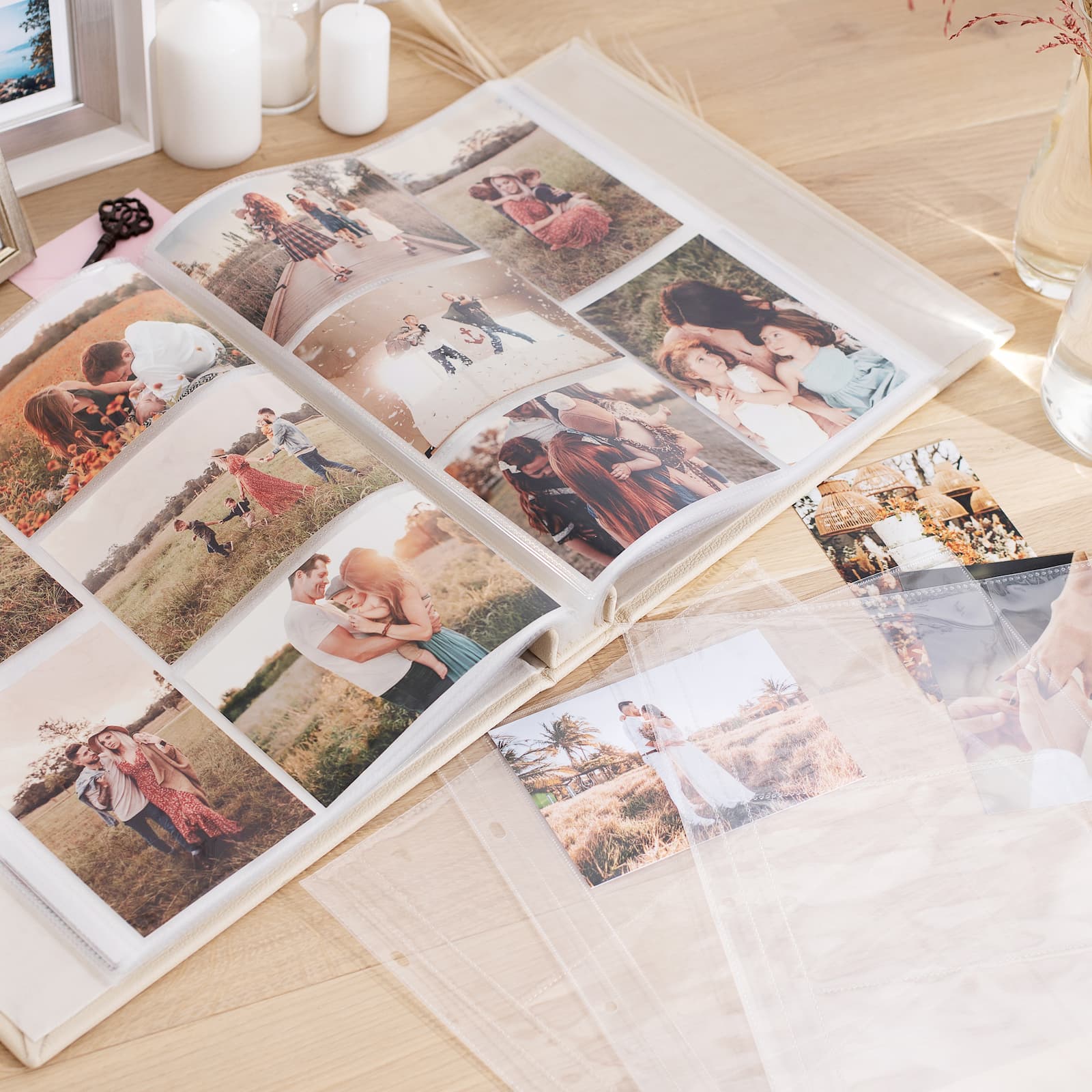 Eco Leather Slip In Photo Album for 100-1000 4x6 Photos - Image 3