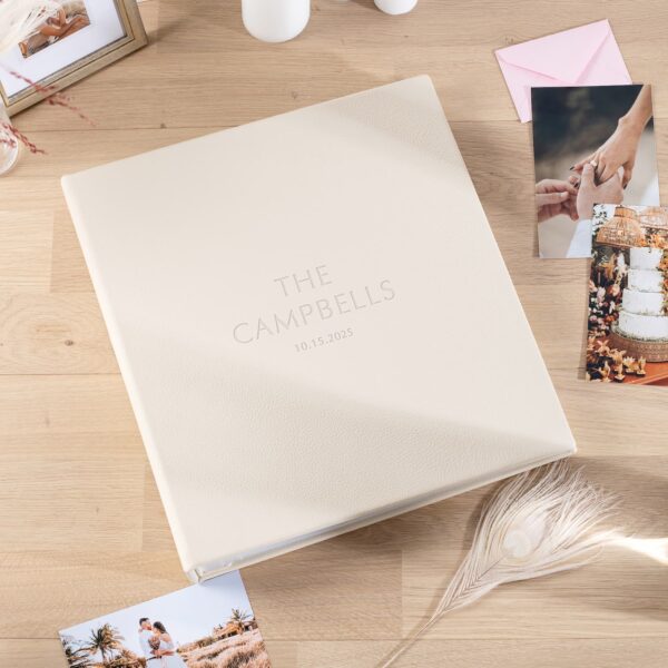 Eco Leather Slip In Photo Album for 100-1000 4x6 Photos